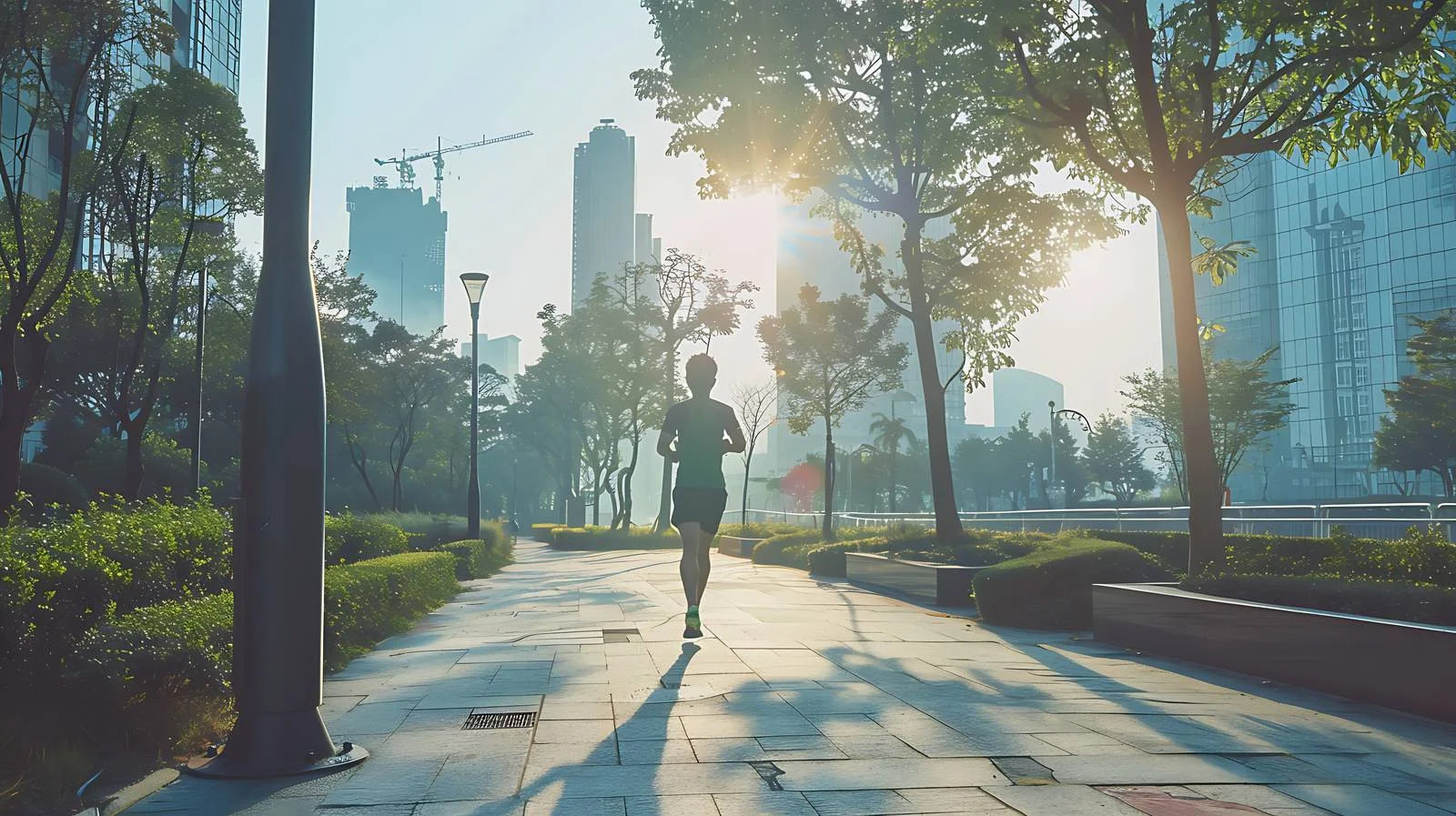 Urban Cardio Jogging Workout Park City — free download from Dotvec