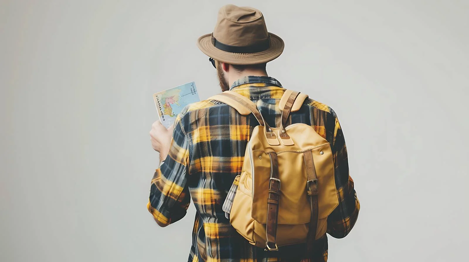 Man Checking Money Before Hotel Booking — free download from Dotvec