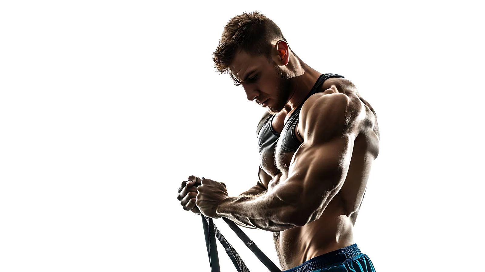 Triceps Workout in Gym — free download from Dotvec