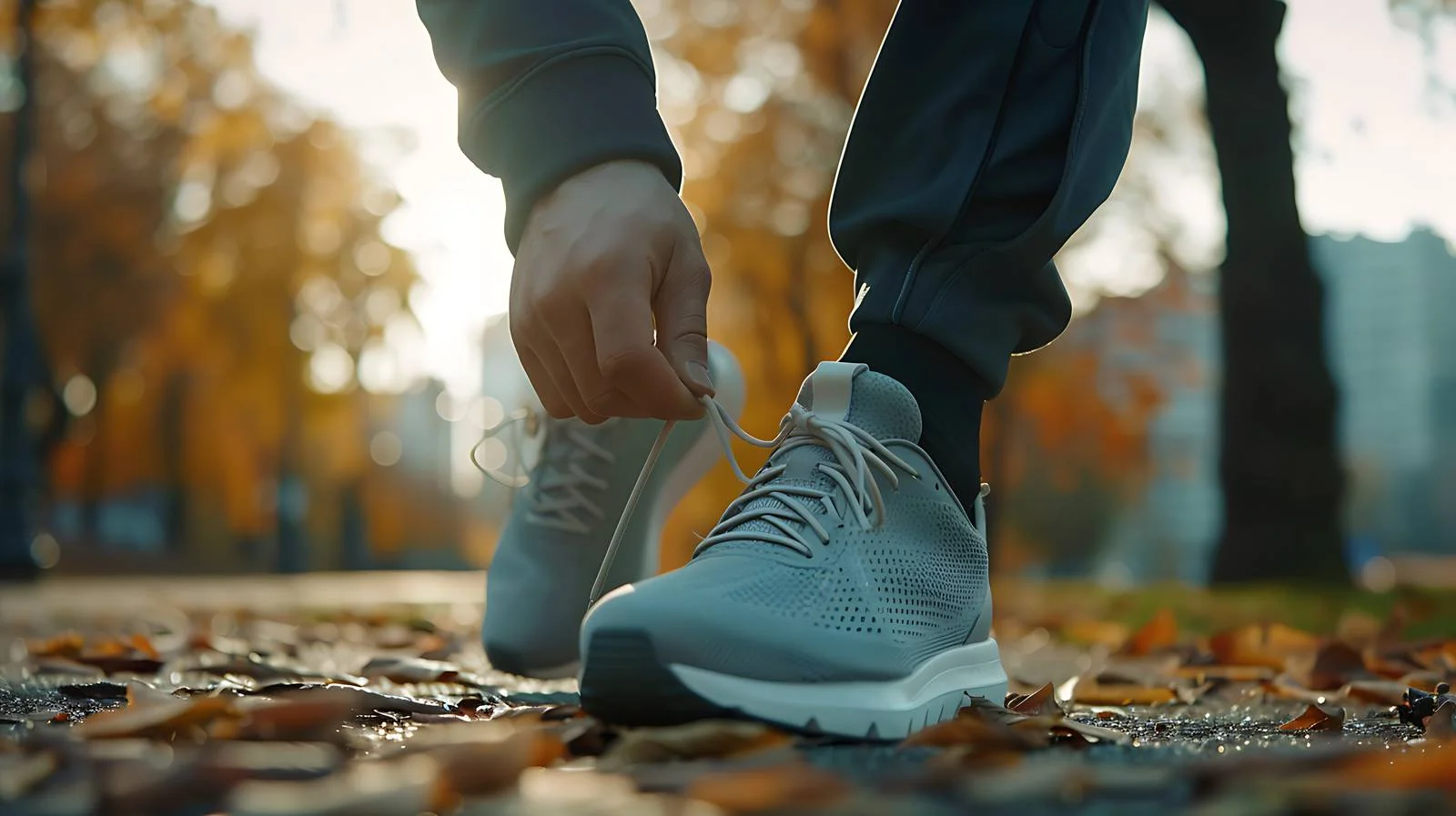 Urban Shoe Lace Tying Scene — free download from Dotvec