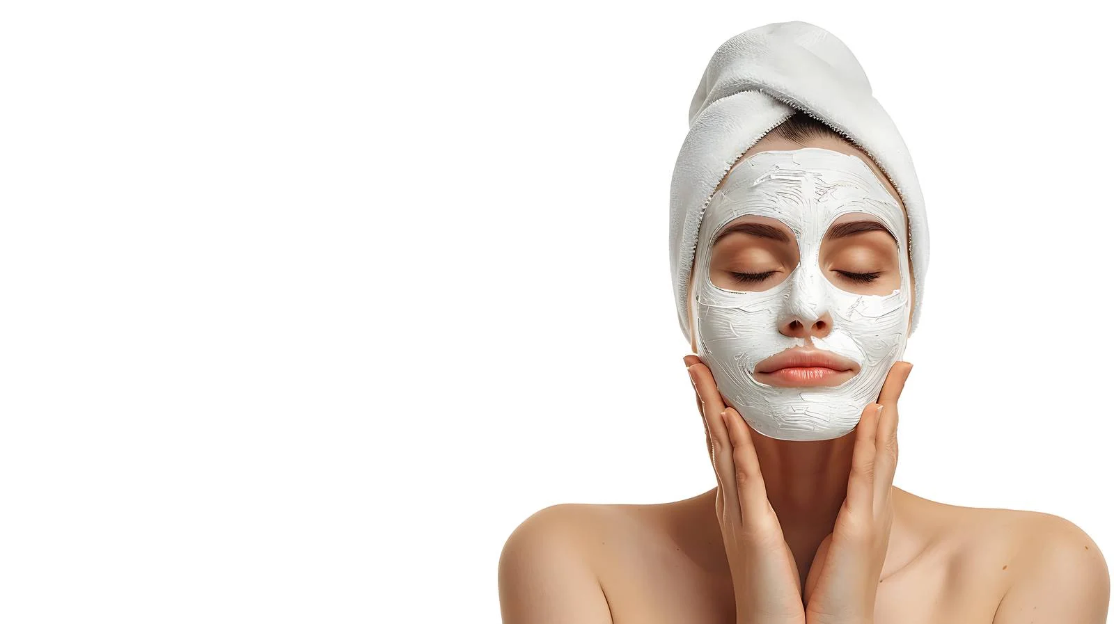 Elegant lady enjoying a tranquil moment — free download from Dotvec