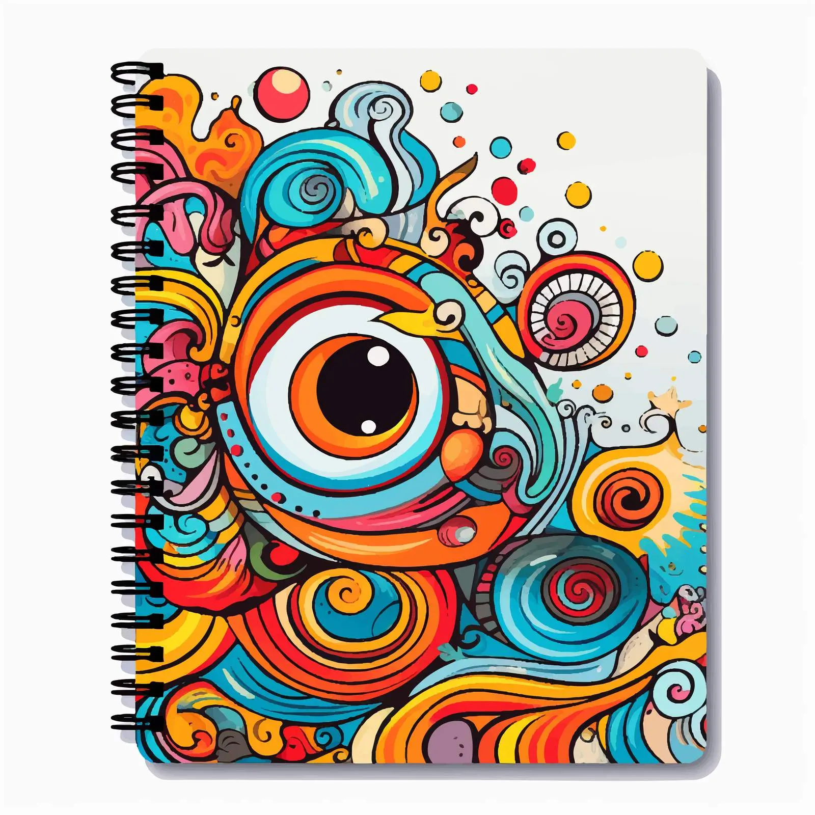 Colorful Doodle Sketch Design Notebook Vector — free download from Dotvec