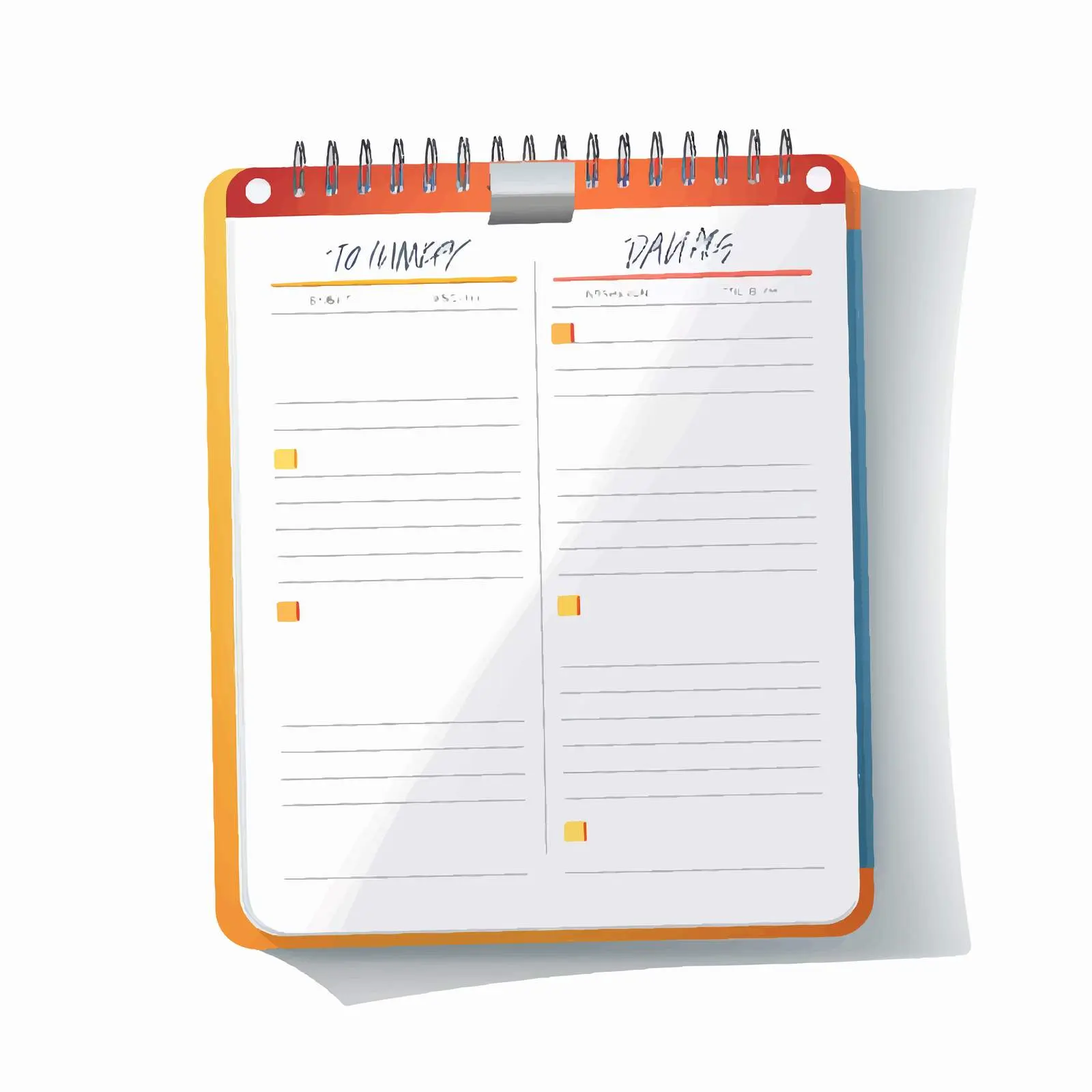 Weekly Lesson Plan Notepad Design — free download from Dotvec