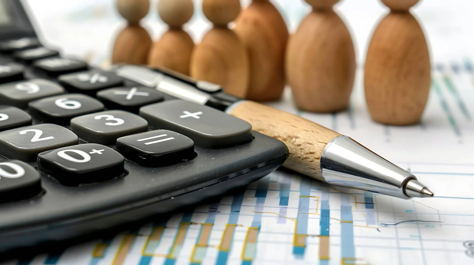 Office Supplies and Wooden Doll — free download from Dotvec