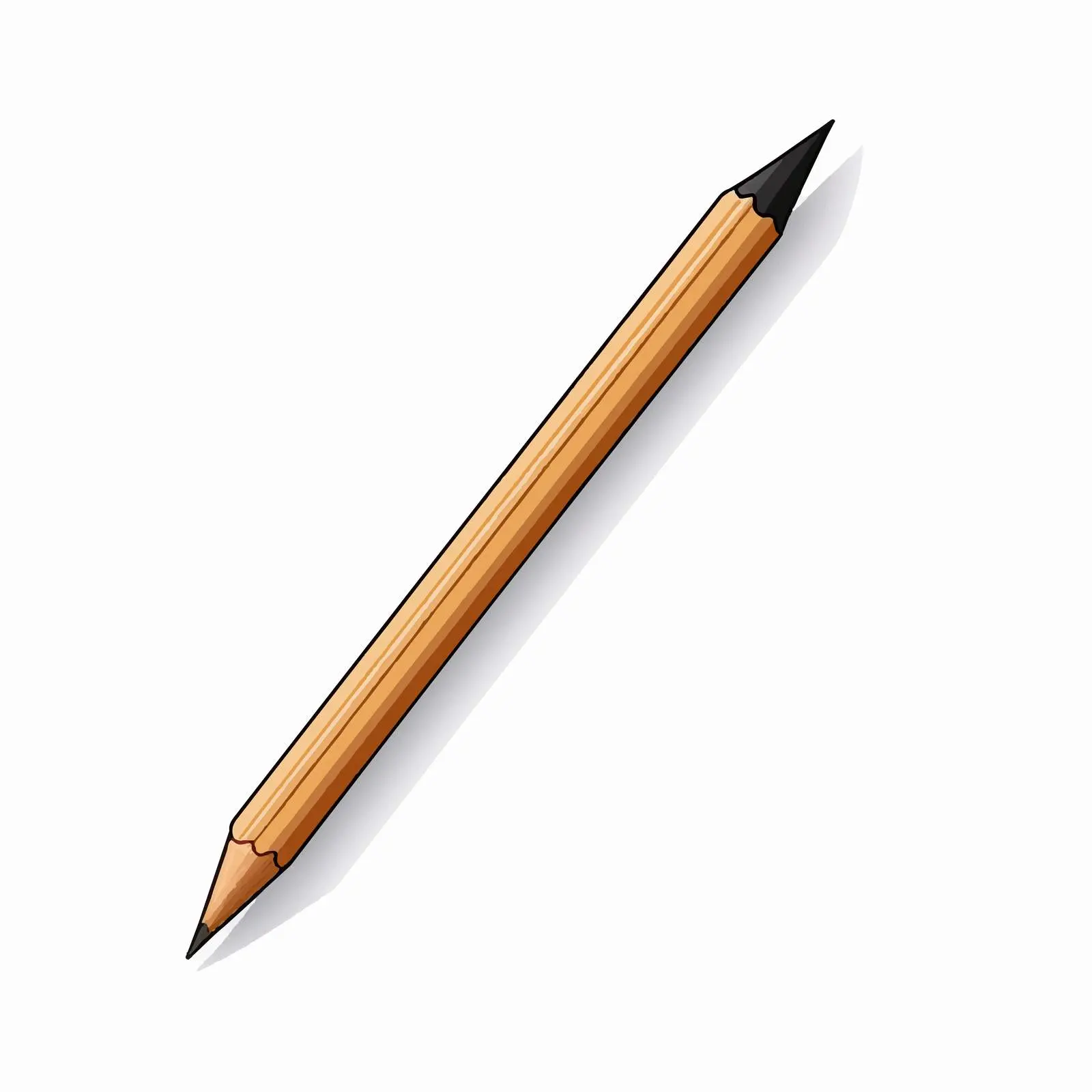 Cartoon Pencil Vector Illustration for Creative Projects — free download from Dotvec