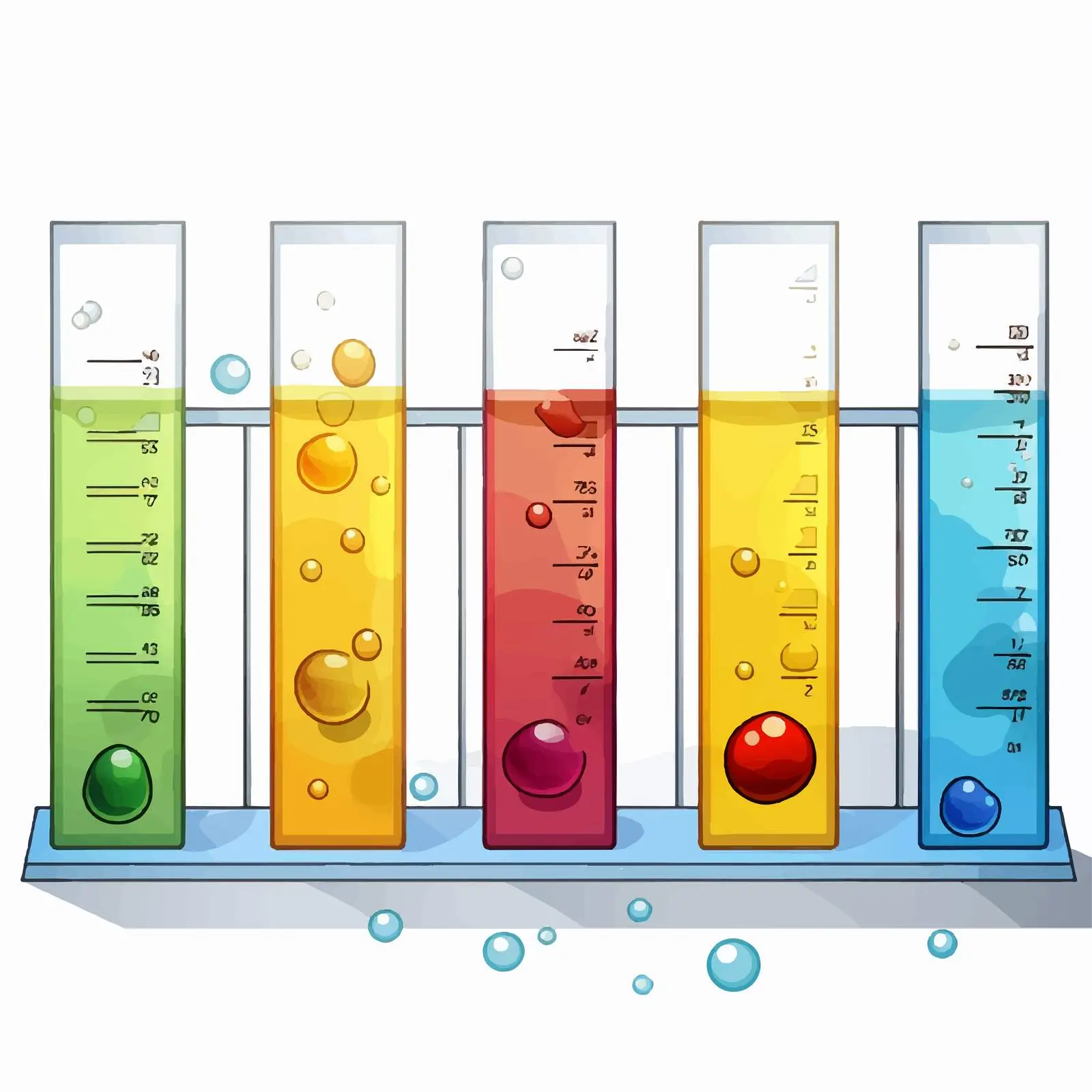 pH Scale Illustration on White Background — free download from Dotvec