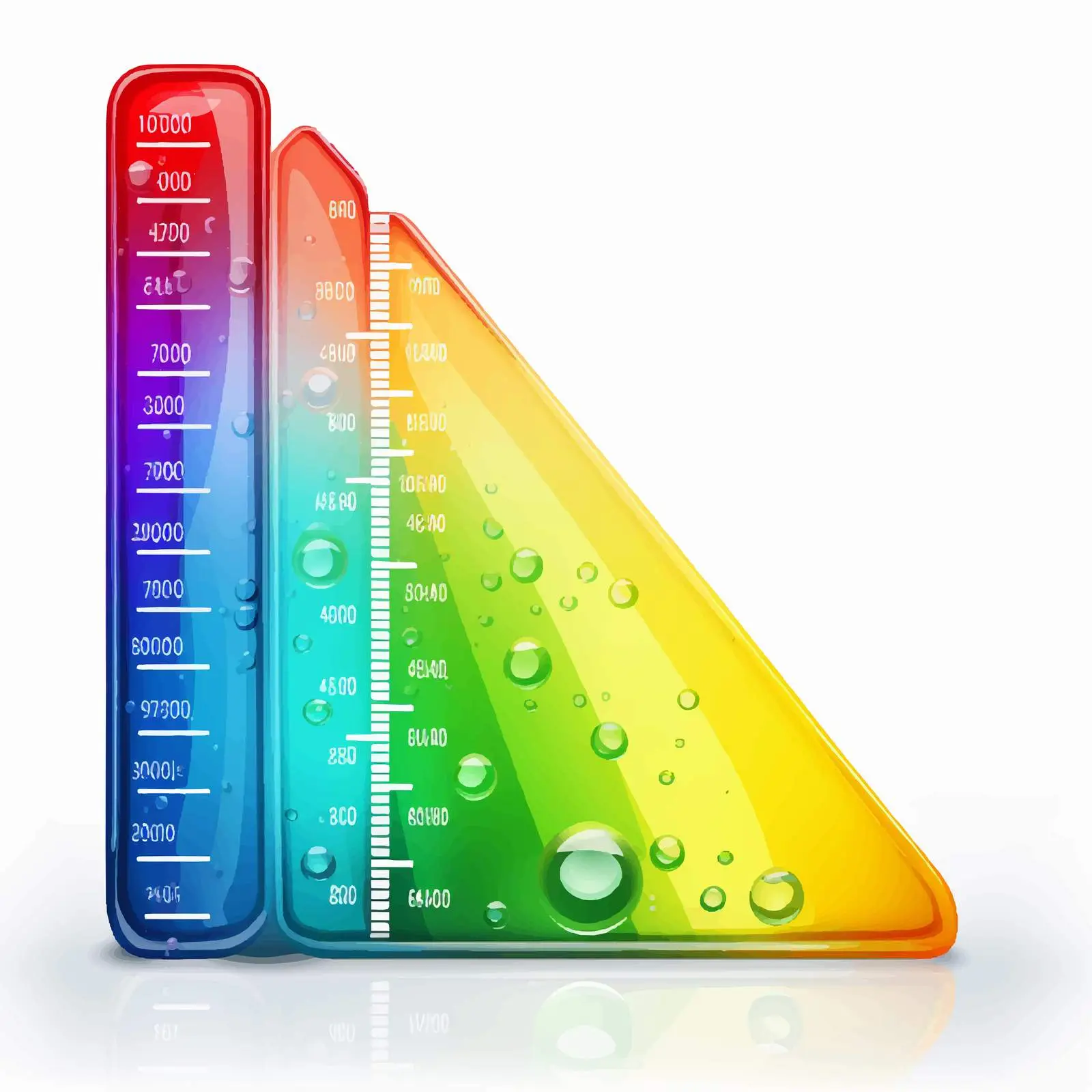 pH Scale Illustration on White Background – free spectrum image from Dotvec