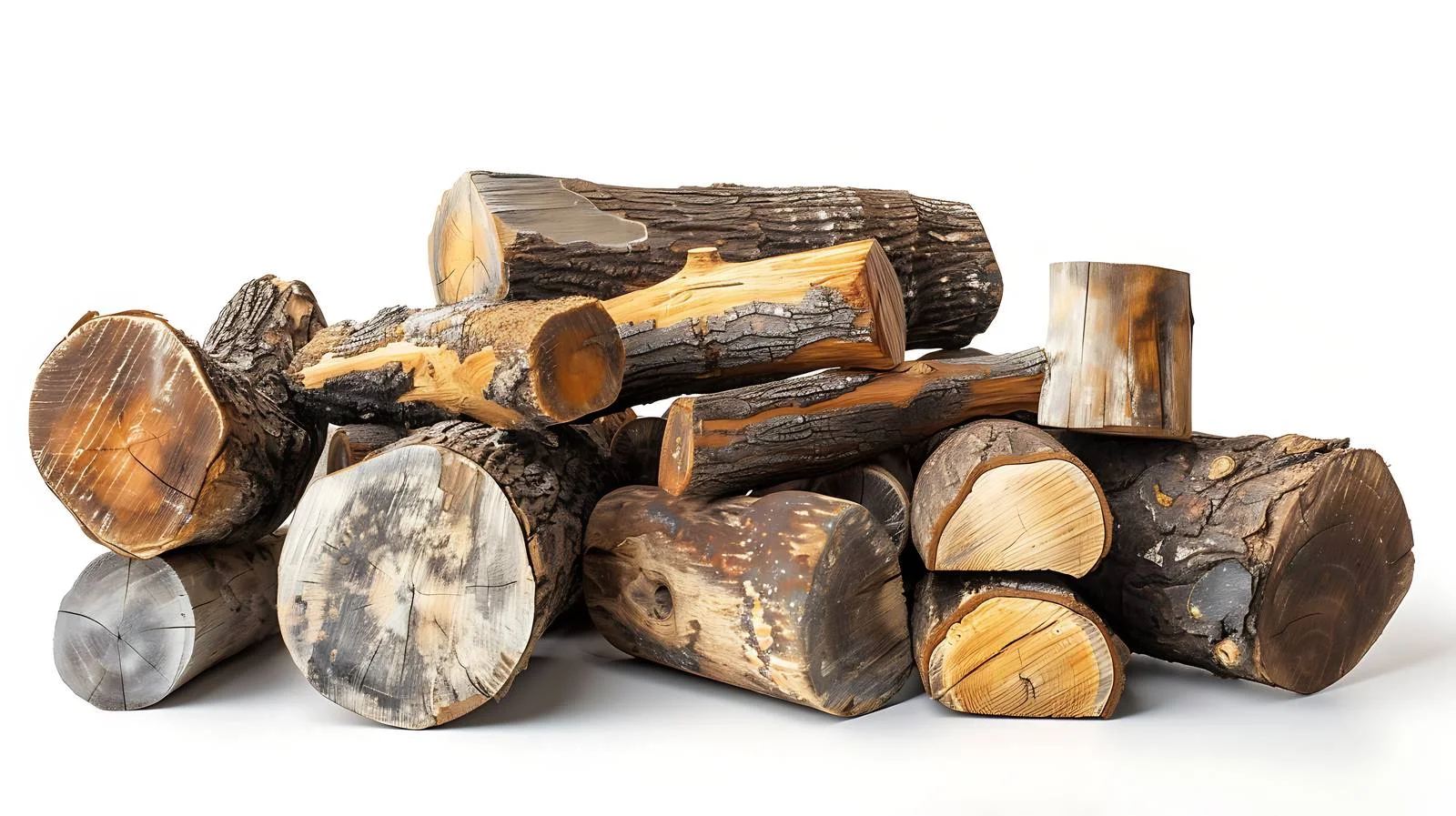 Neatly Stacked Woodpile in Arrangement — free download from Dotvec