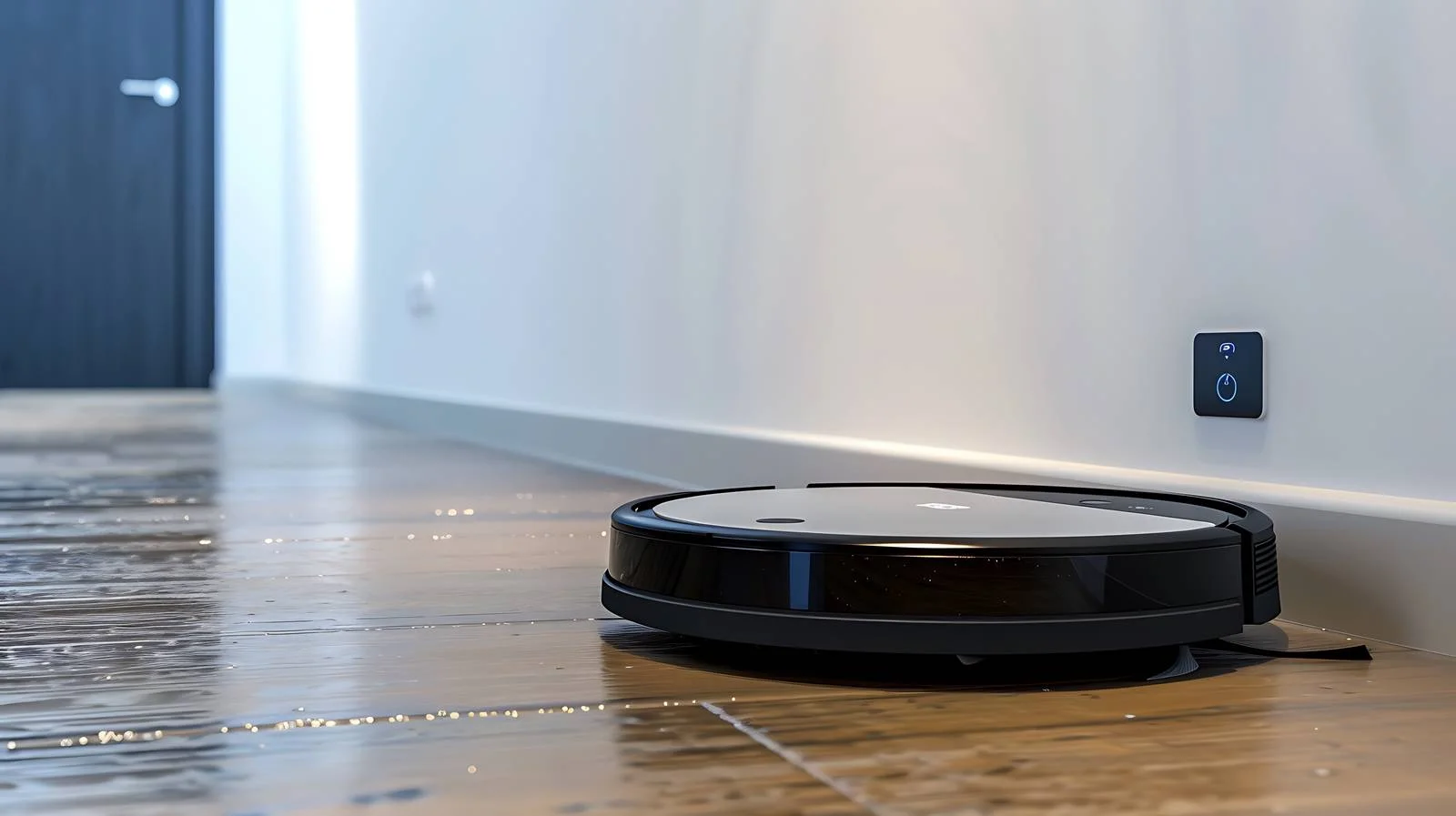 Home Robot Vacuum Cleaner in Action — free download from Dotvec