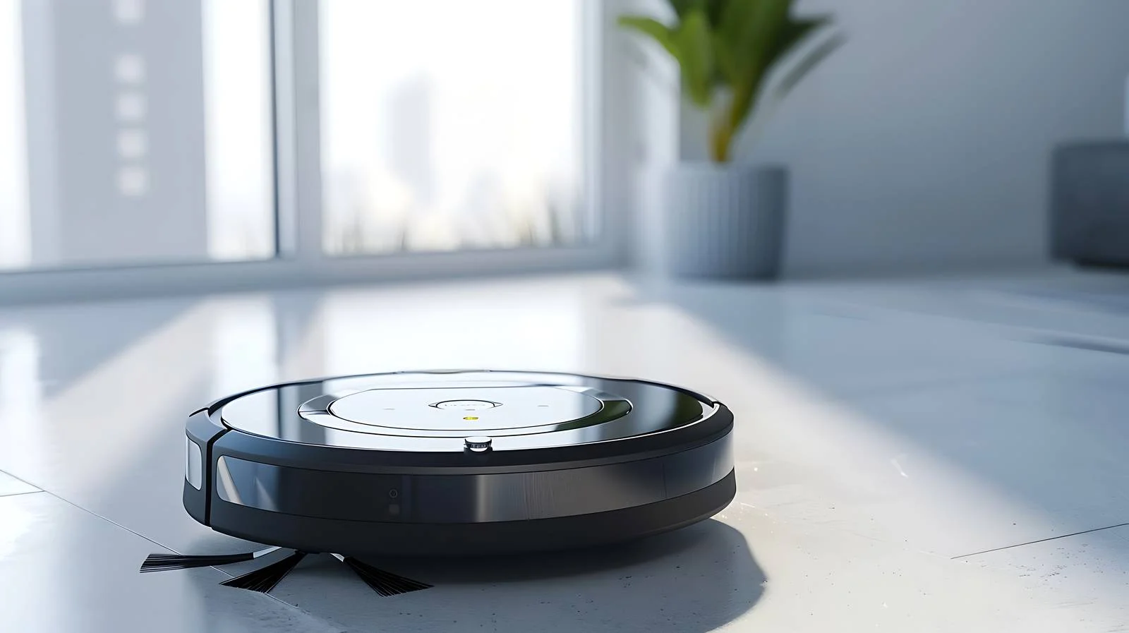 Smart Vacuum Cleaner in Action — free download from Dotvec