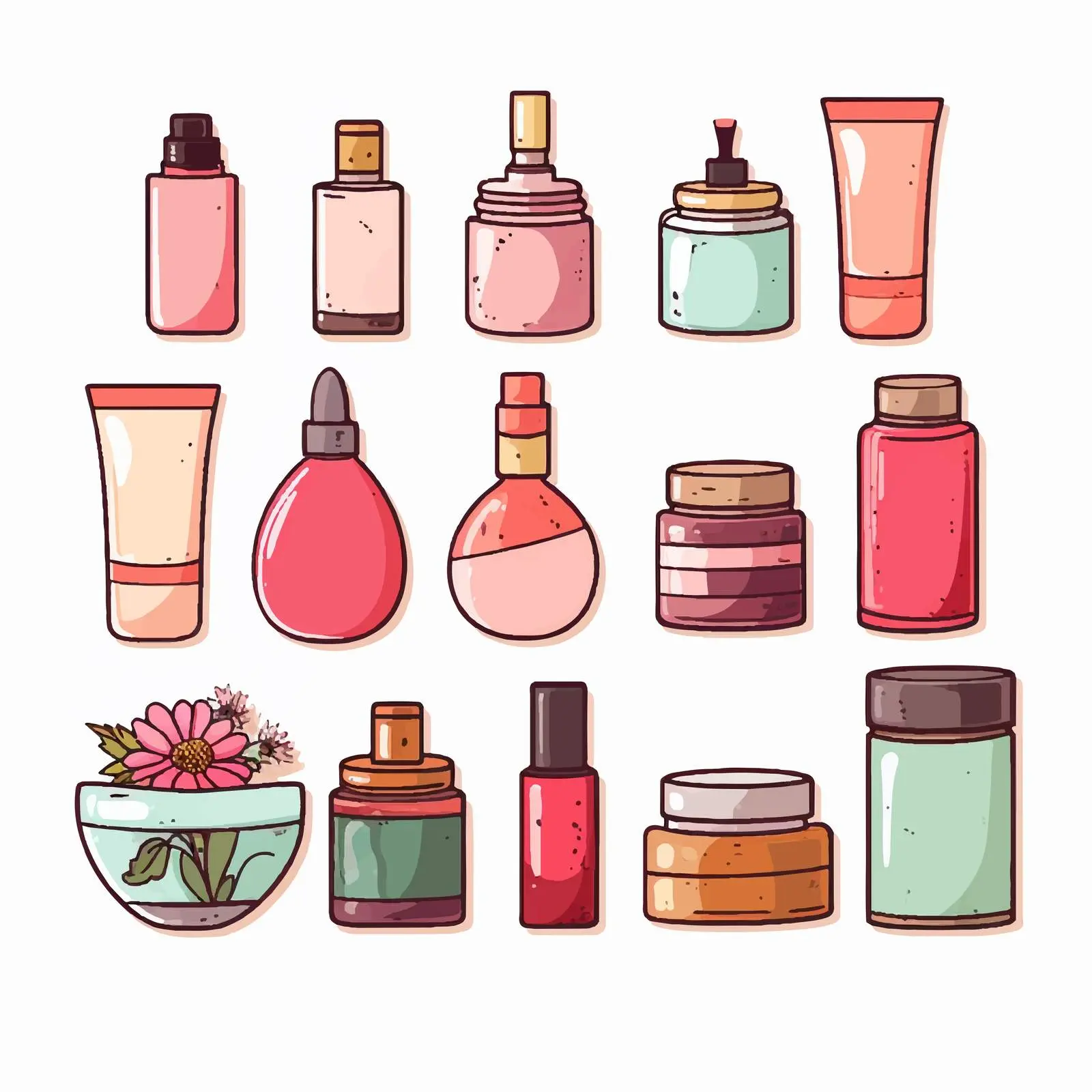 Cosmetic Products for Skin and Hair Care – free nourishing image from Dotvec