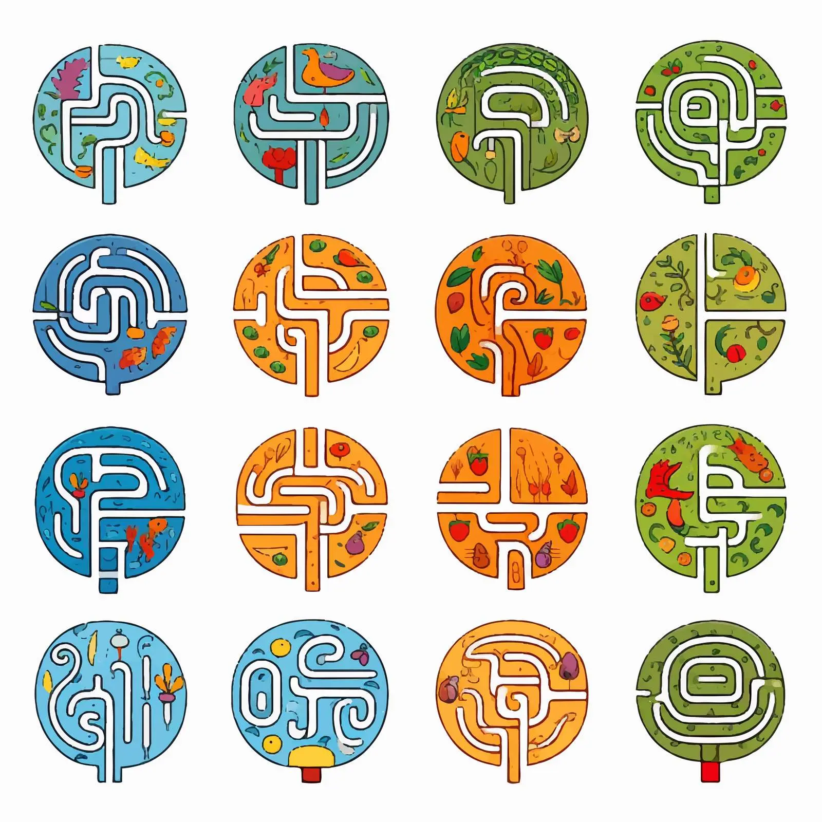 Fun Maze Games for Kids and Children — free download from Dotvec