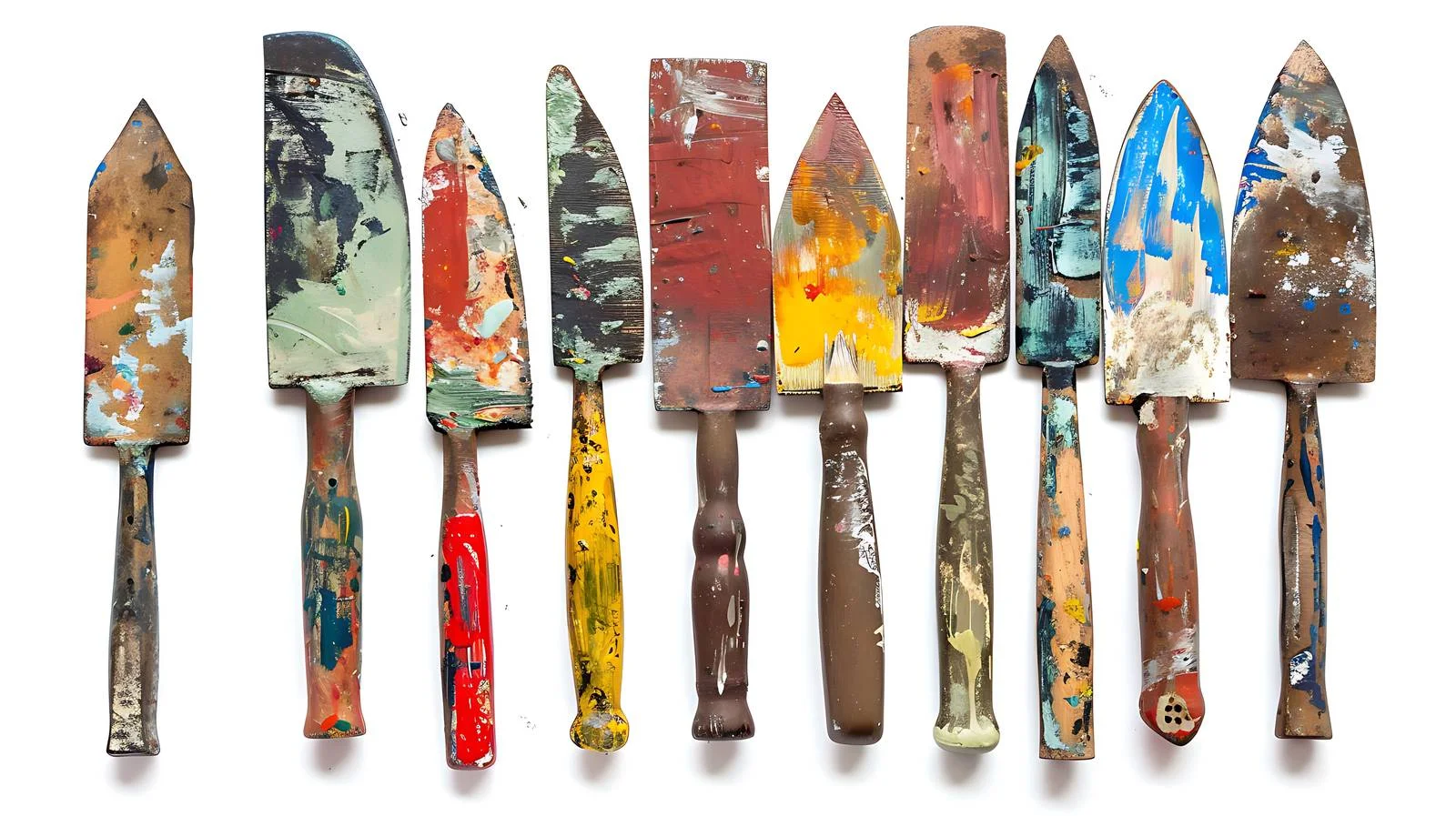 Professional Palette Knives Set for Drawing — free download from Dotvec