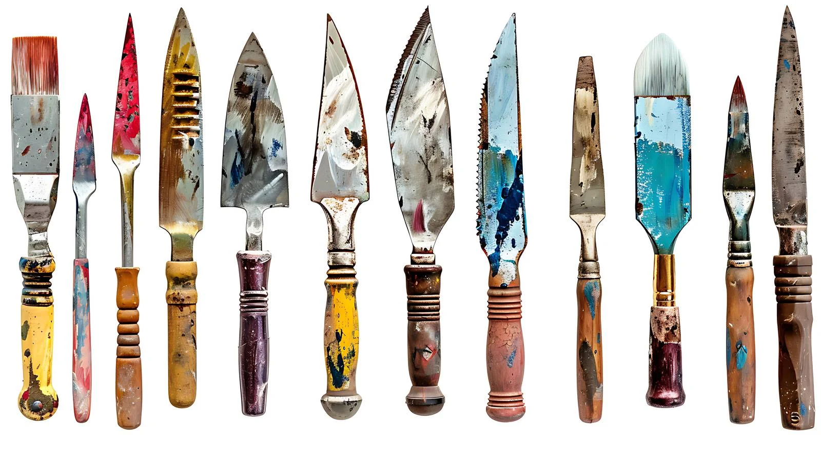 Professional Palette Knives Set for Drawing — free download from Dotvec