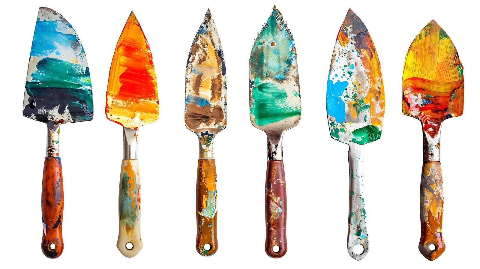 Professional Palette Knives Set for Artwork — free download from Dotvec