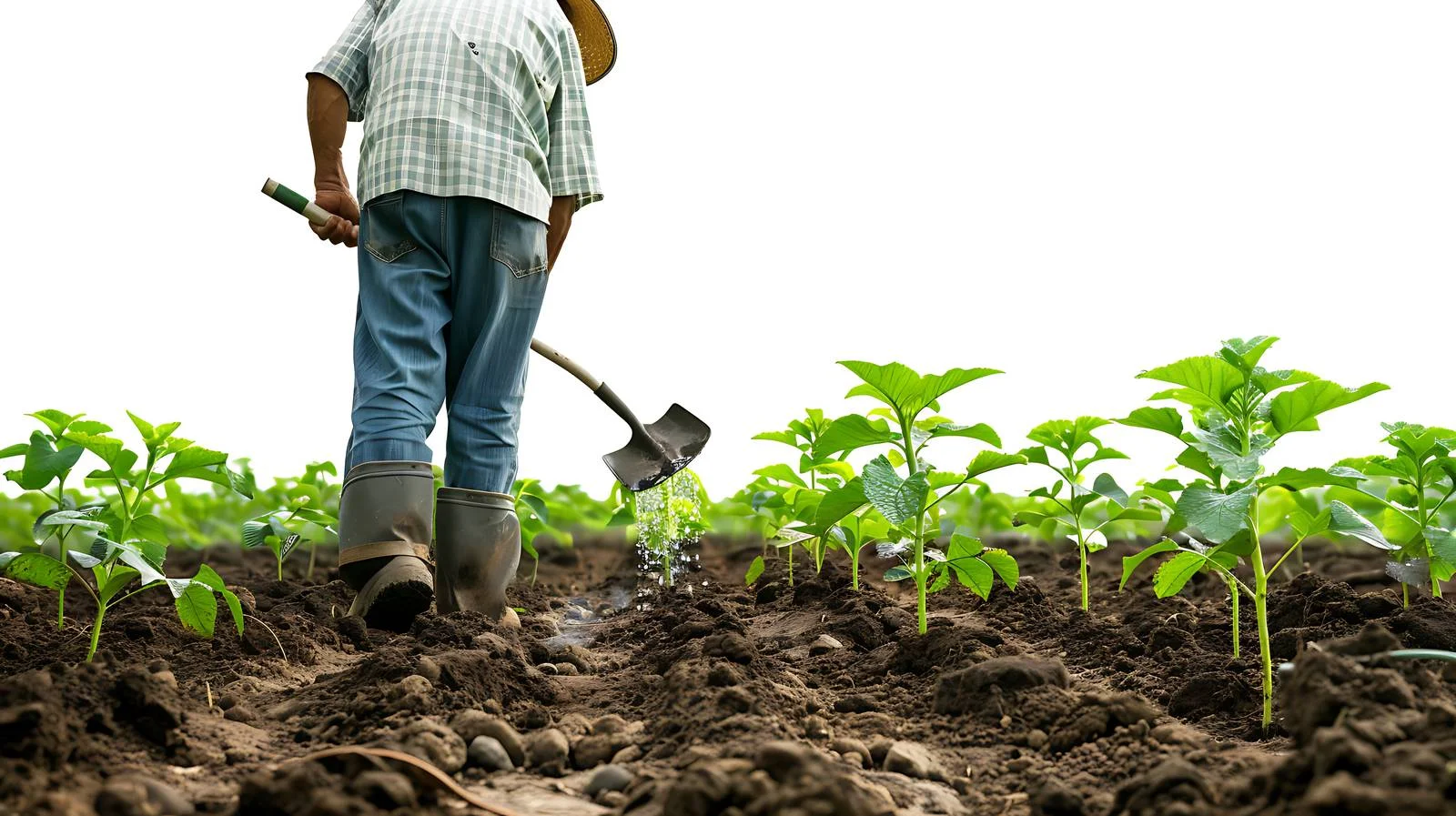 Shovel Planted in Ground — free download from Dotvec