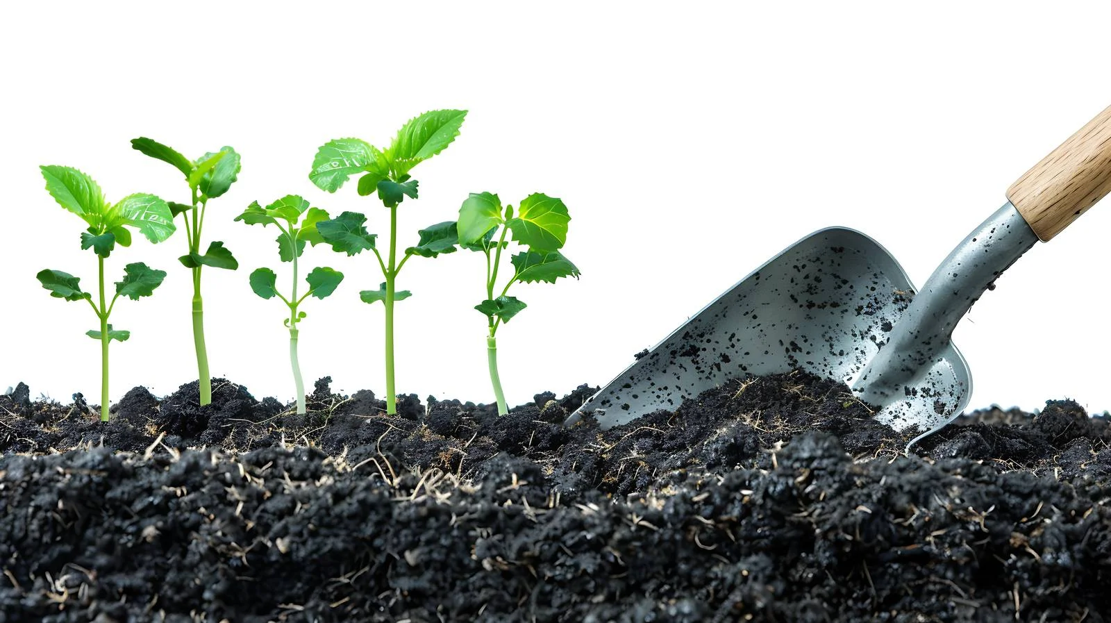 Vintage Shovel in Ground Image — free download from Dotvec