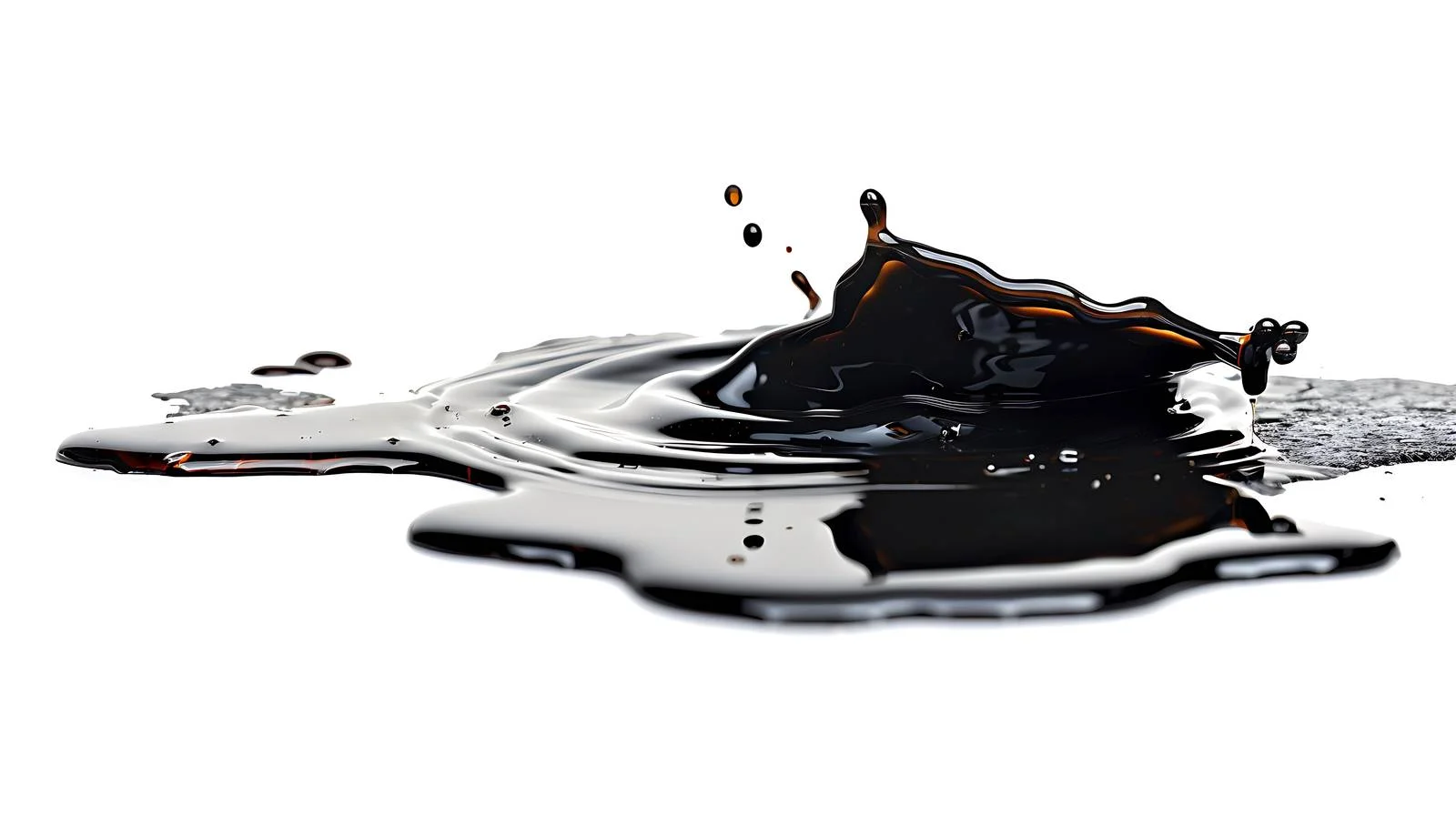 Spill of Oil on Asphalt Surface — free download from Dotvec