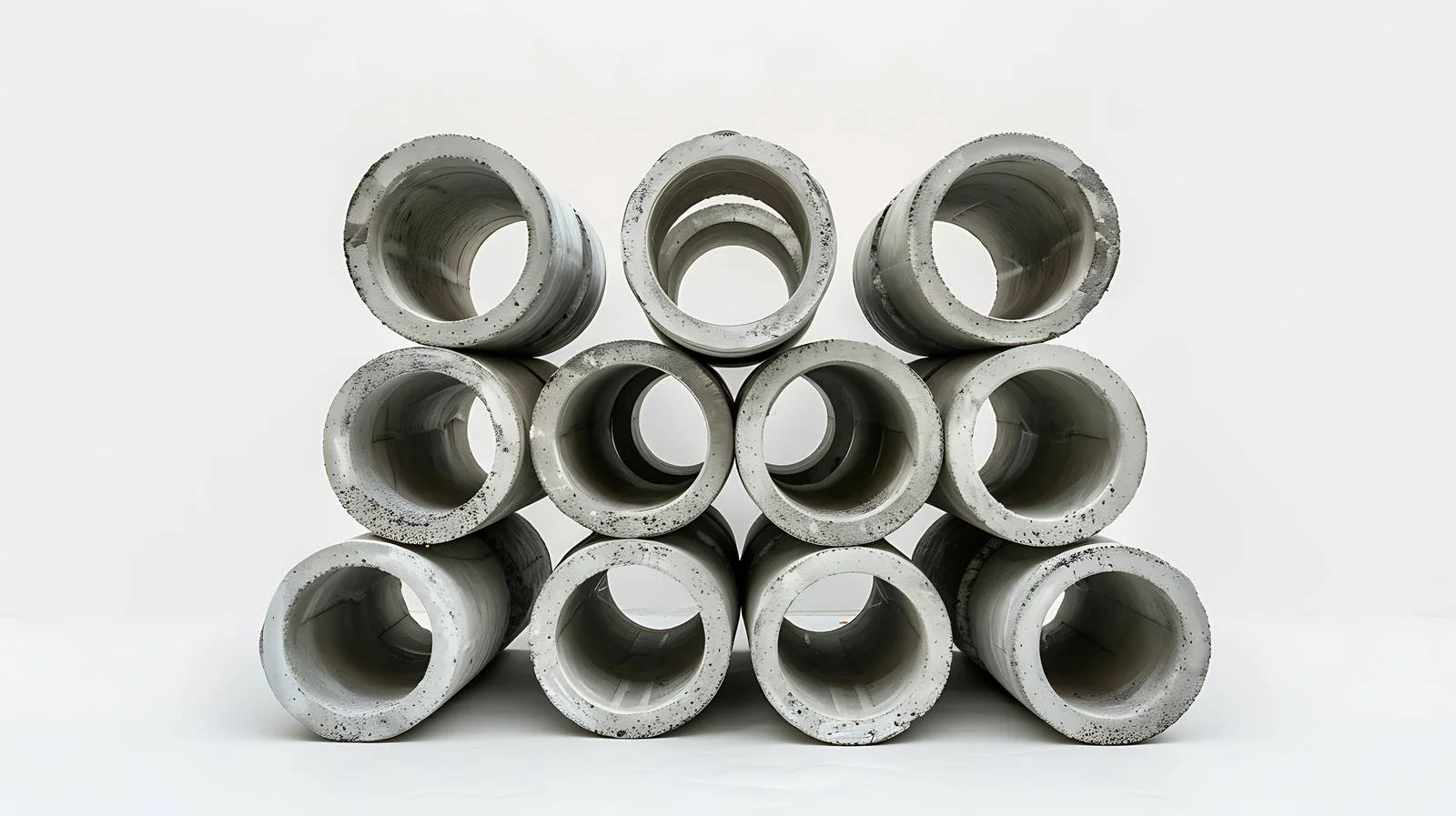 Concrete Pipe Stack Formation — free download from Dotvec