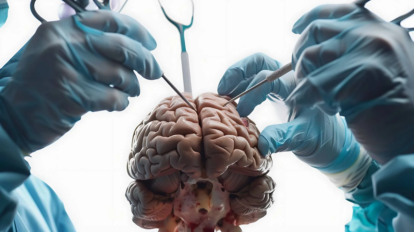 Neurosurgical Team Performing Brain Surgery – free anesthesia image from Dotvec