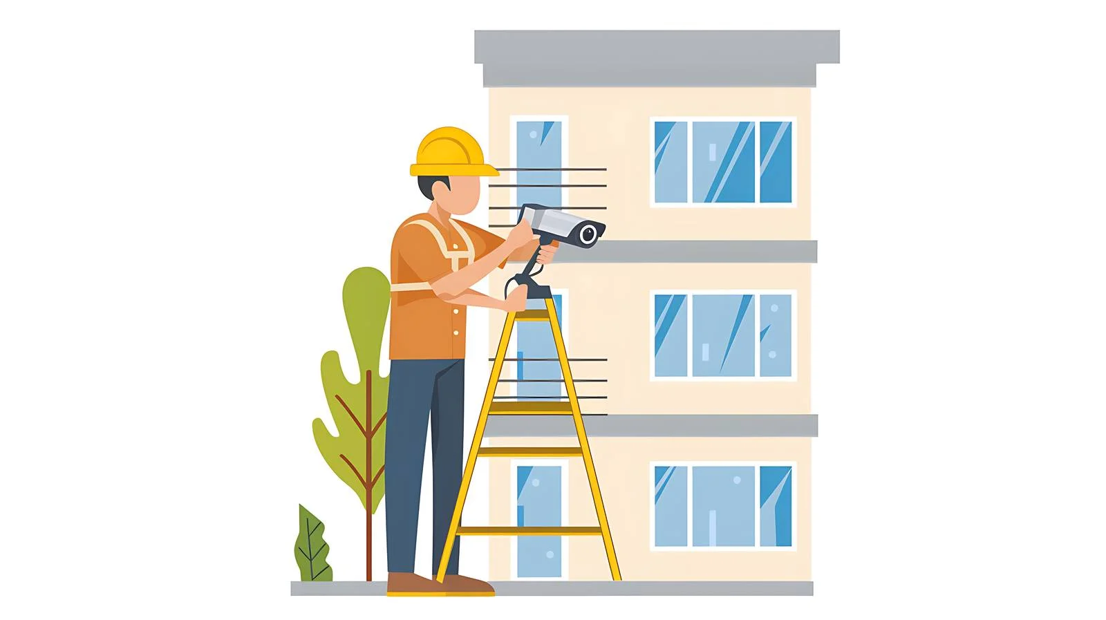 CCTV Camera Installation — free download from Dotvec