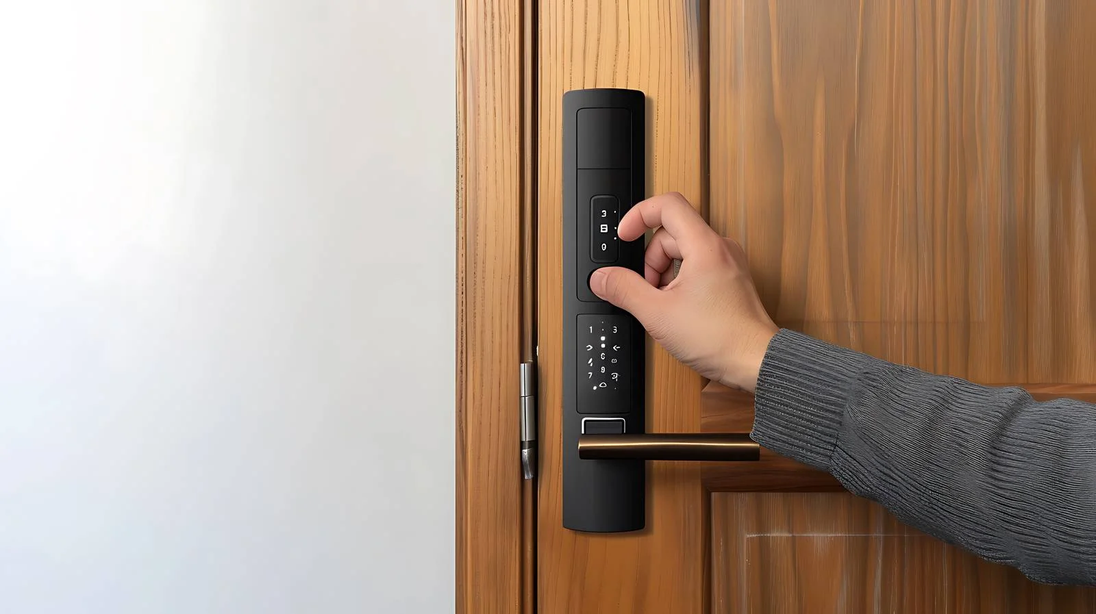 Installing Smart Door Lock by Technician — free download from Dotvec