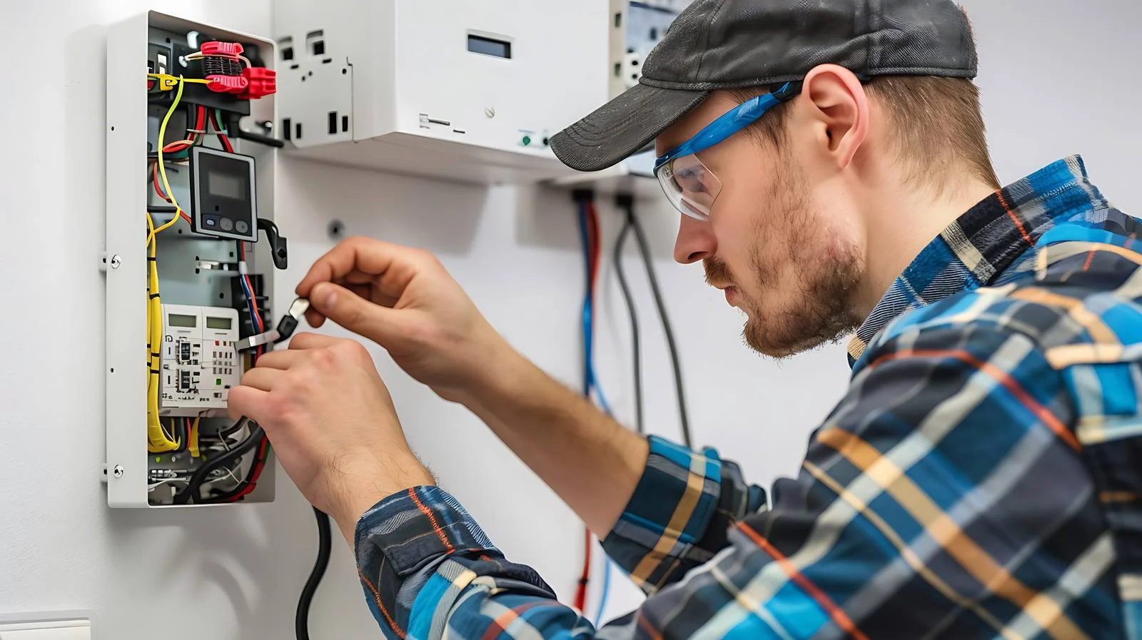 Smart Home Technician Demonstrates Equipment — free download from Dotvec