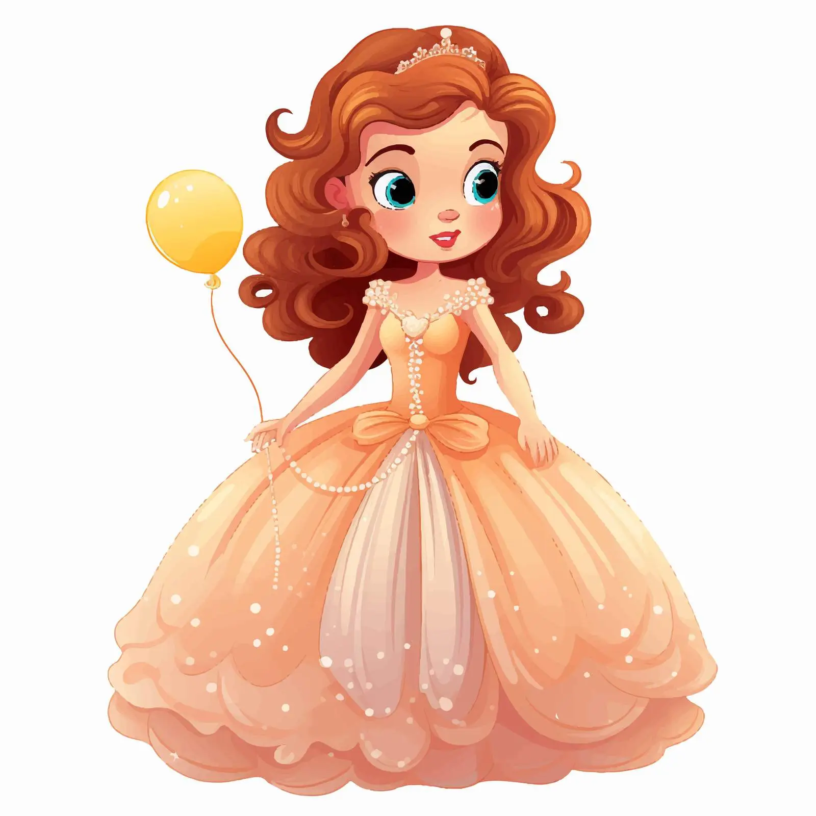 Vector Illustration of Cartoon Girl Character — free download from Dotvec