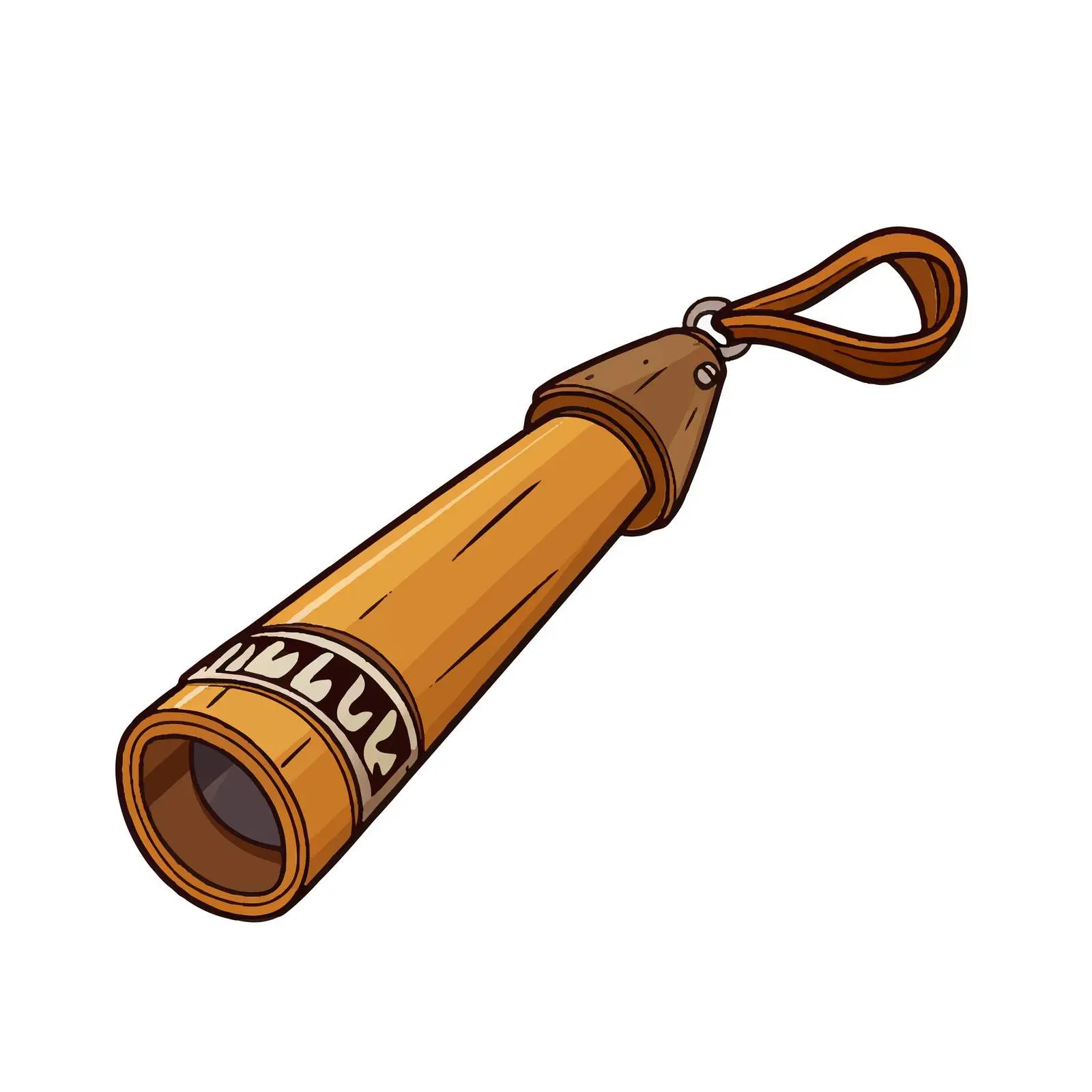 Cartoon Whistle Vector Illustration — free download from Dotvec