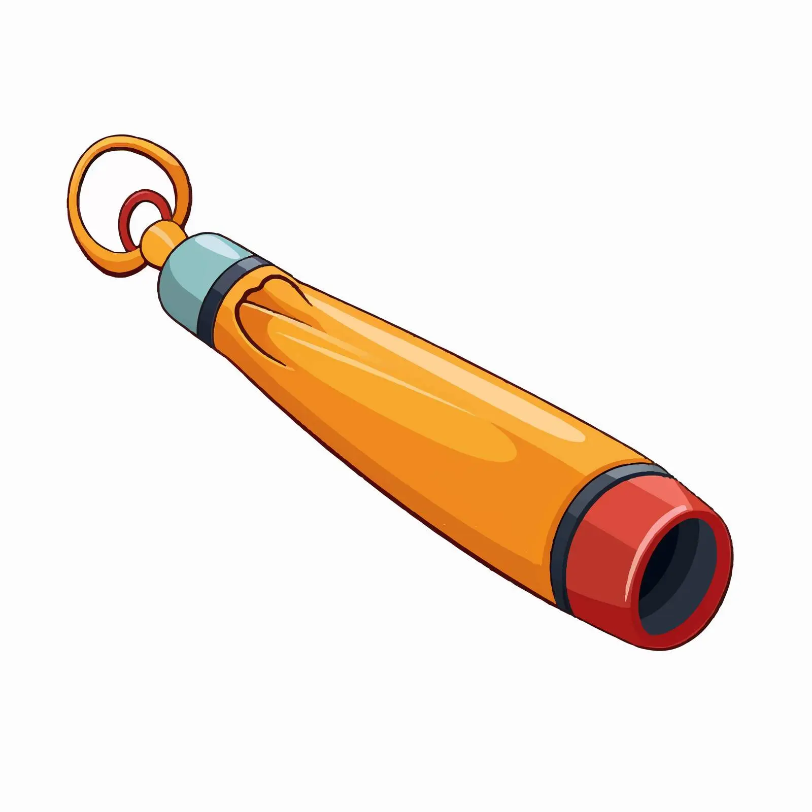 Cartoon Whistle Vector Illustration — free download from Dotvec