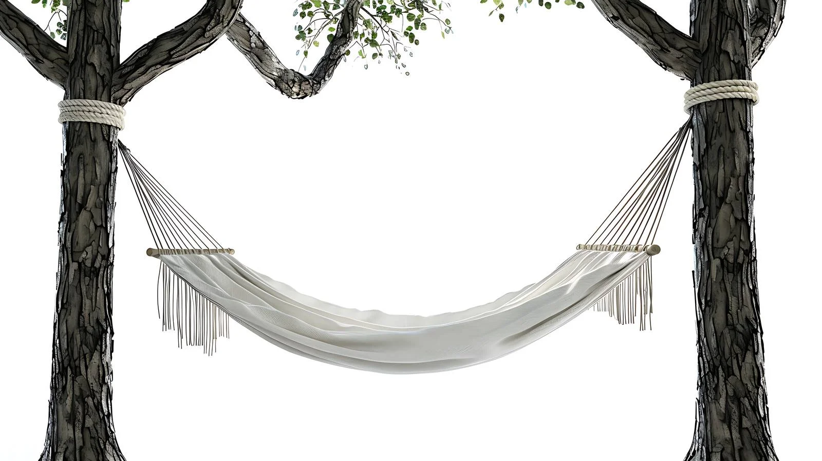 Tranquil Hammock Between Trees — free download from Dotvec