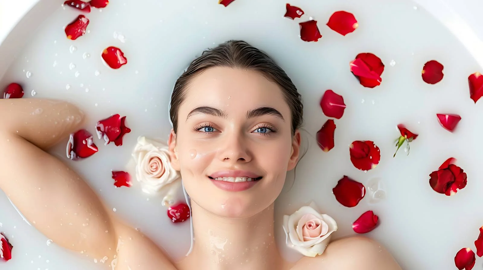 Luxuriating in Nourishing Bath Serenity — free download from Dotvec