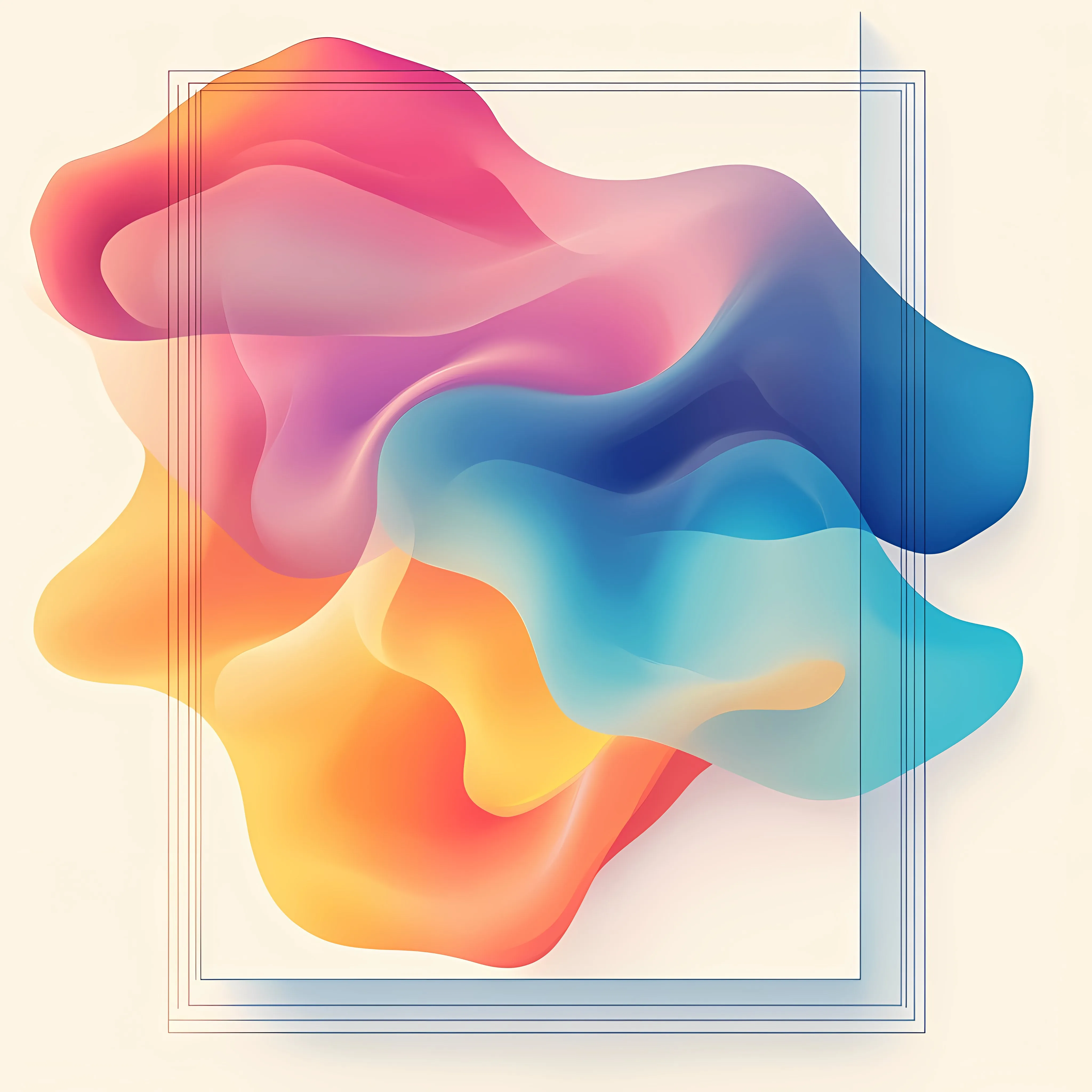 Dynamic 3D Colorful Liquid Gradient Design – free colorful texture image from Dotvec
