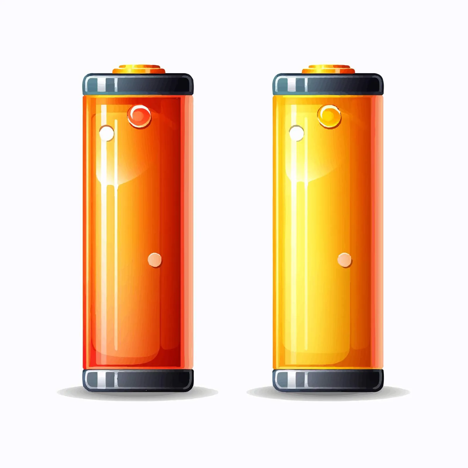 Abstract Alkaline Battery Icon Design — free download from Dotvec
