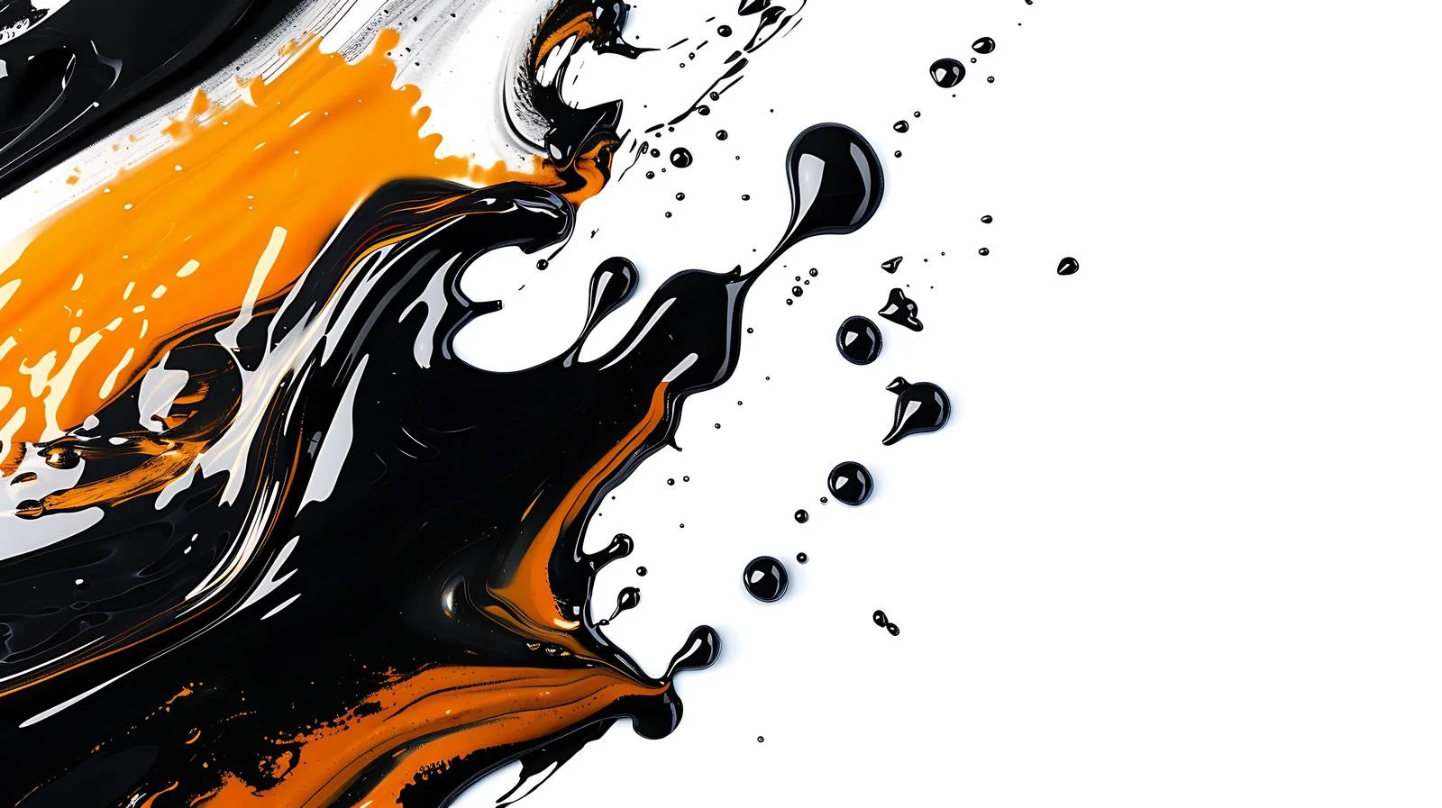 Ethereal Gasoline Abstract Art — free download from Dotvec