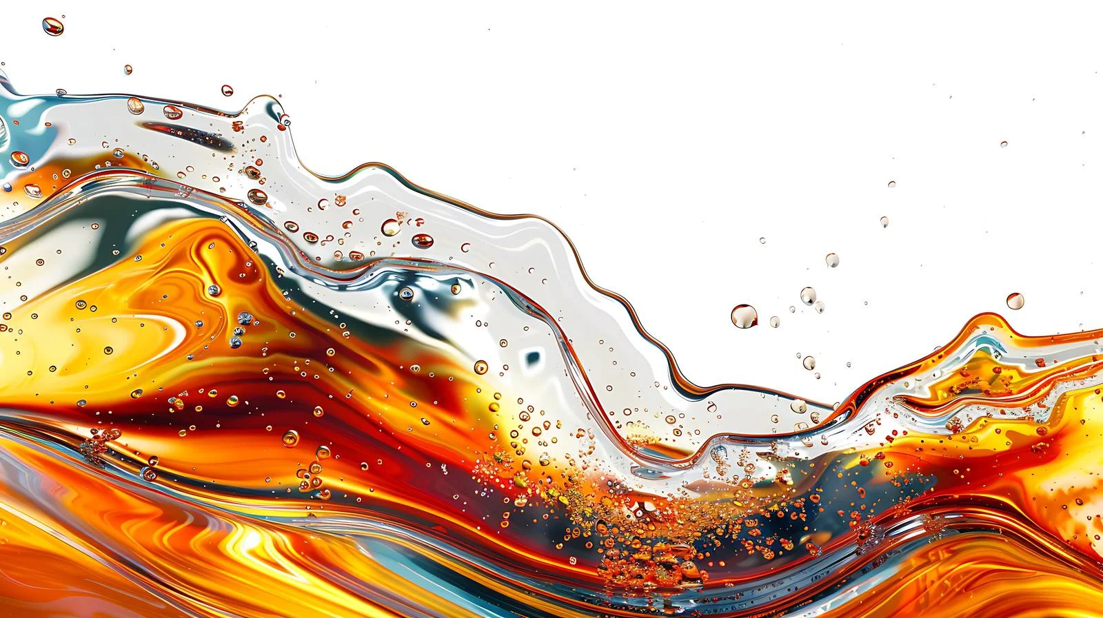 Dynamic Motor Oil Gasoline Abstract Art — free download from Dotvec