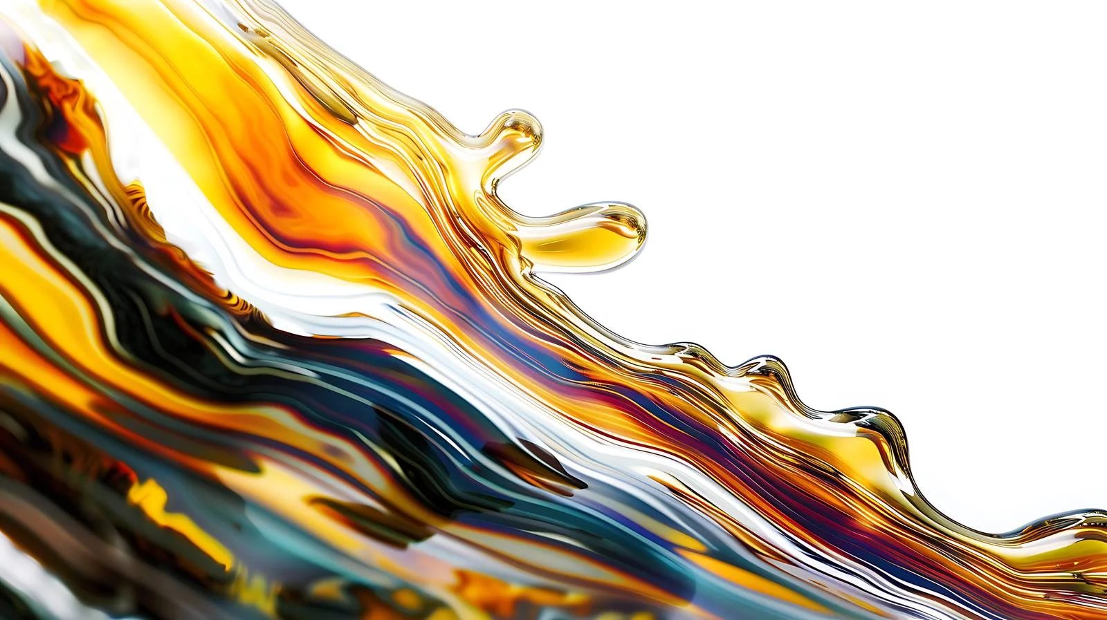 Vibrant Motor Oil Abstract Background — free download from Dotvec