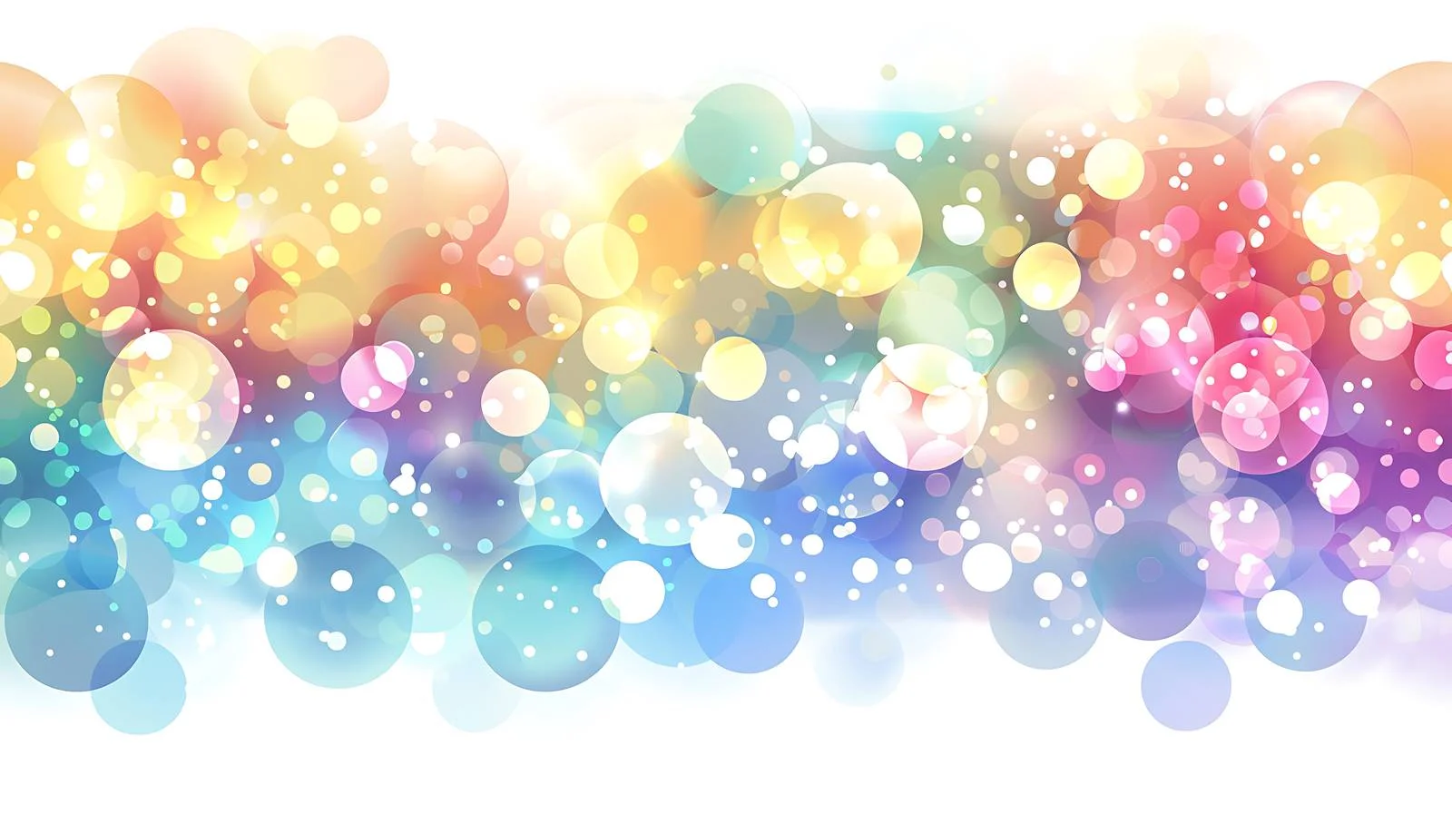 Colorful Circle Bokeh Light Background — free download from Dotvec