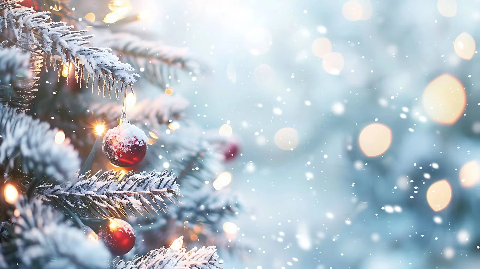 Festive Christmas Tree on Abstract Background — free download from Dotvec