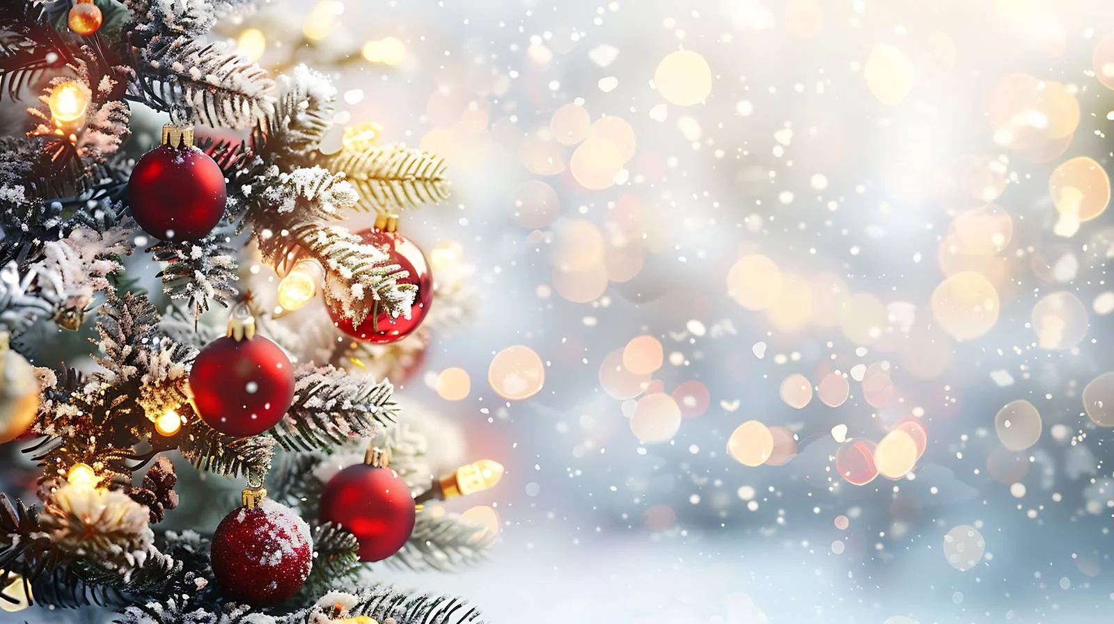 Festive Christmas Tree on Abstract Background — free download from Dotvec