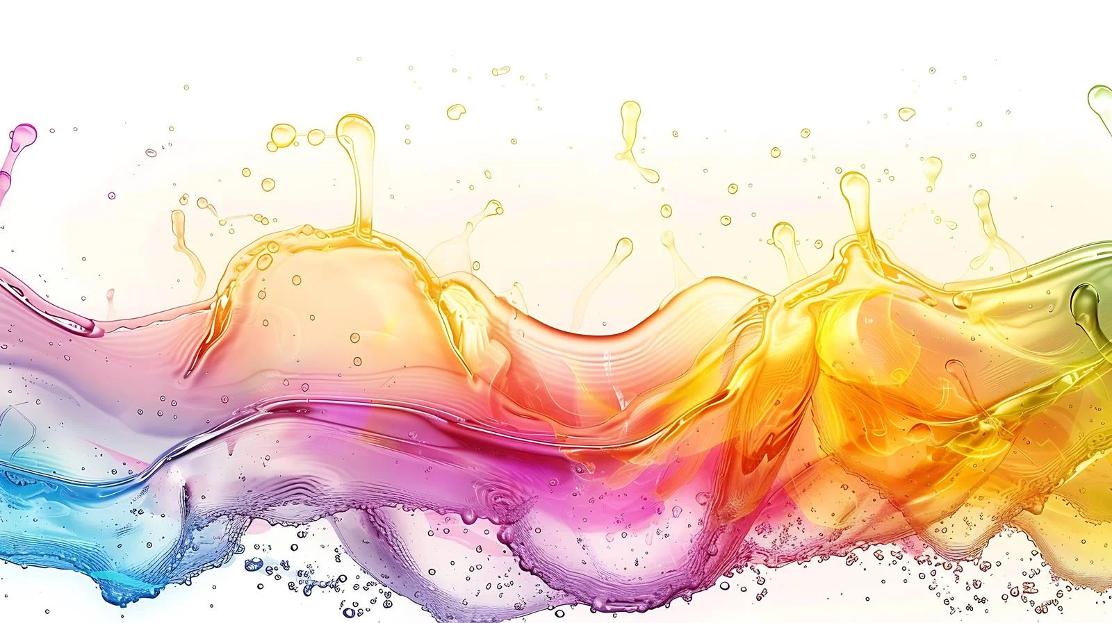 Colorful Oil Drops Abstract Background – free spectrum image from Dotvec