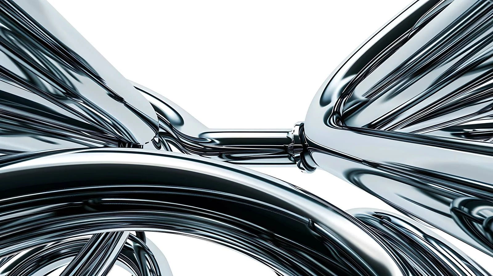 Ethereal metal pipes maze in construction — free download from Dotvec