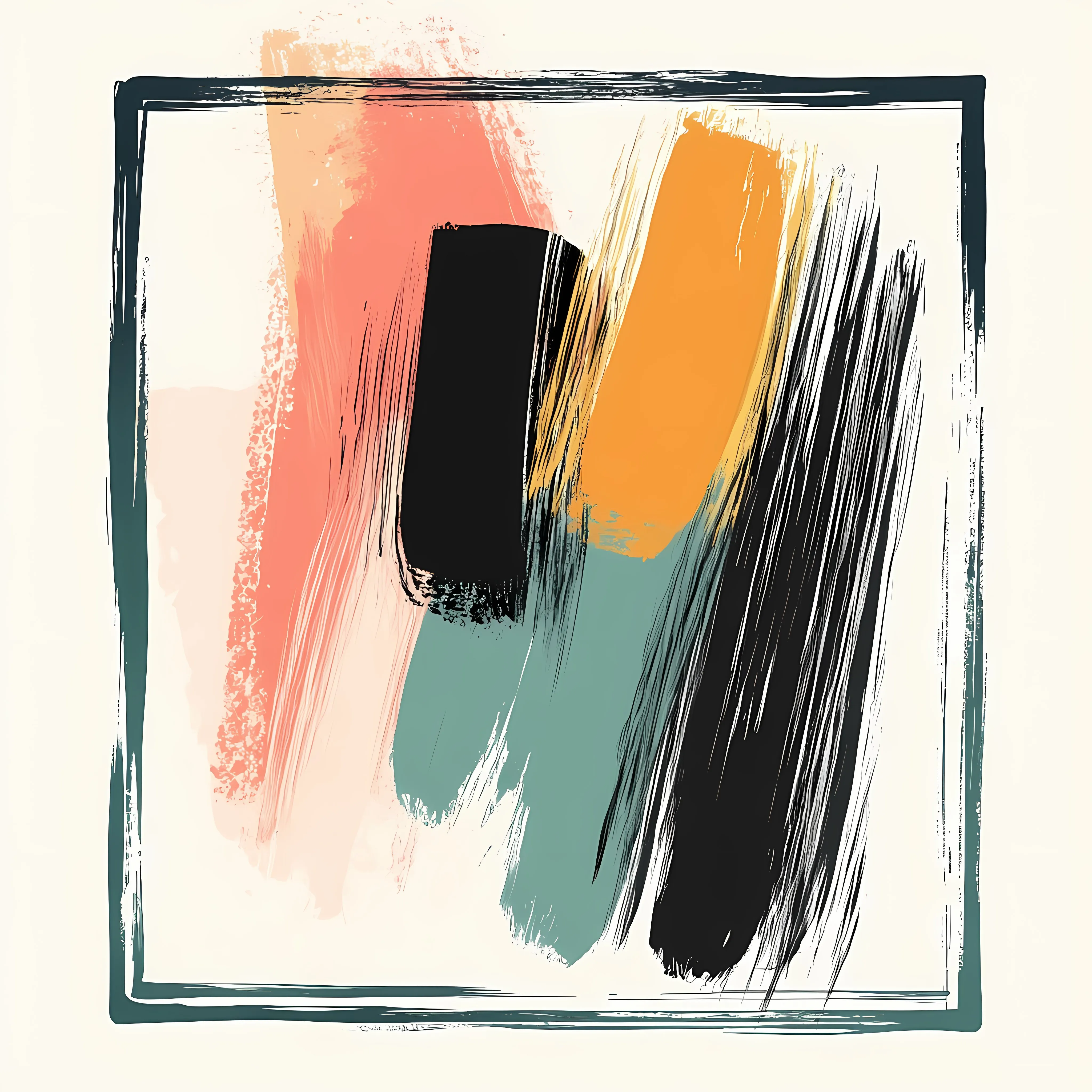 Abstract Paint Brush Flat Vector Illustration — free download from Dotvec