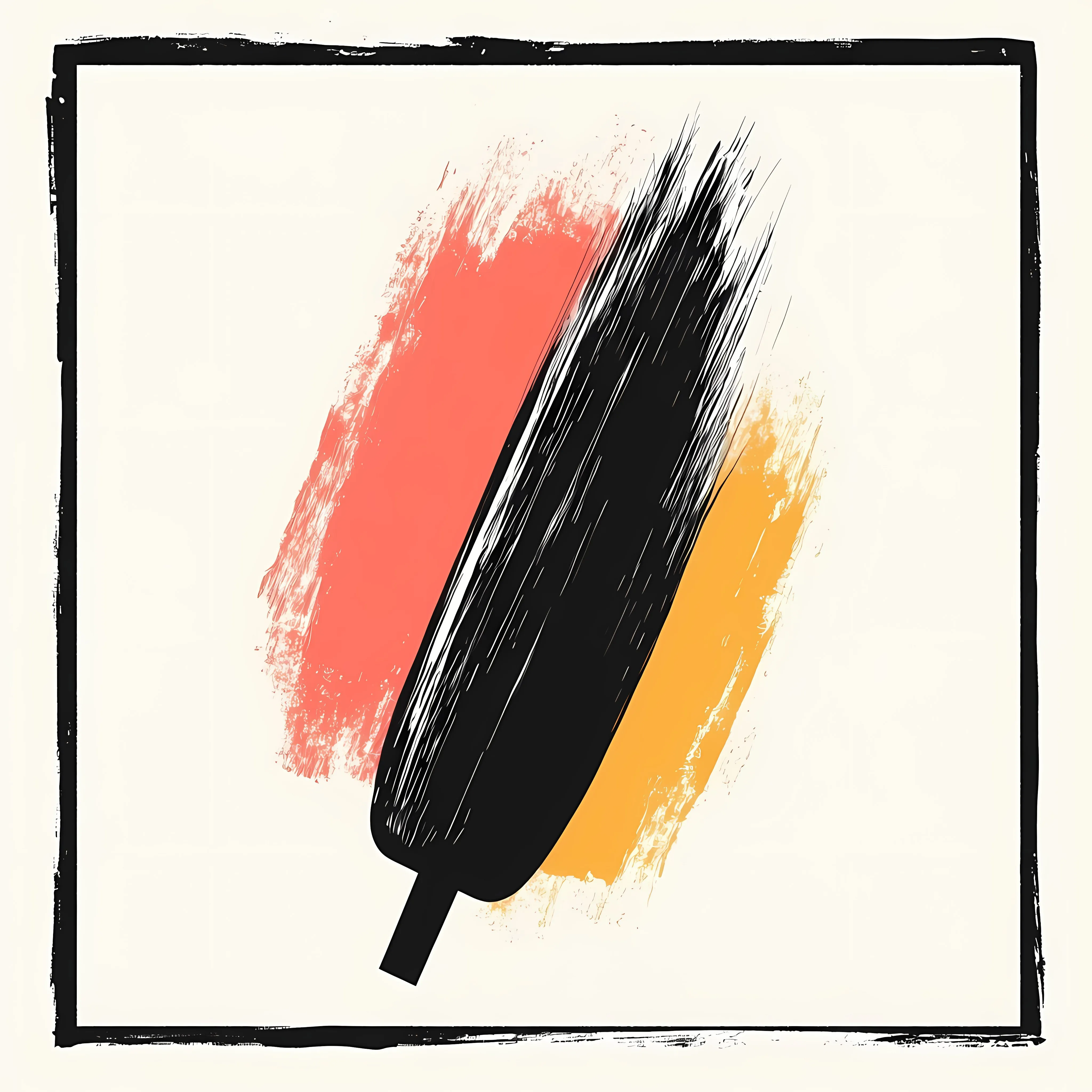 Abstract Paint Brush Vector Illustration — free download from Dotvec