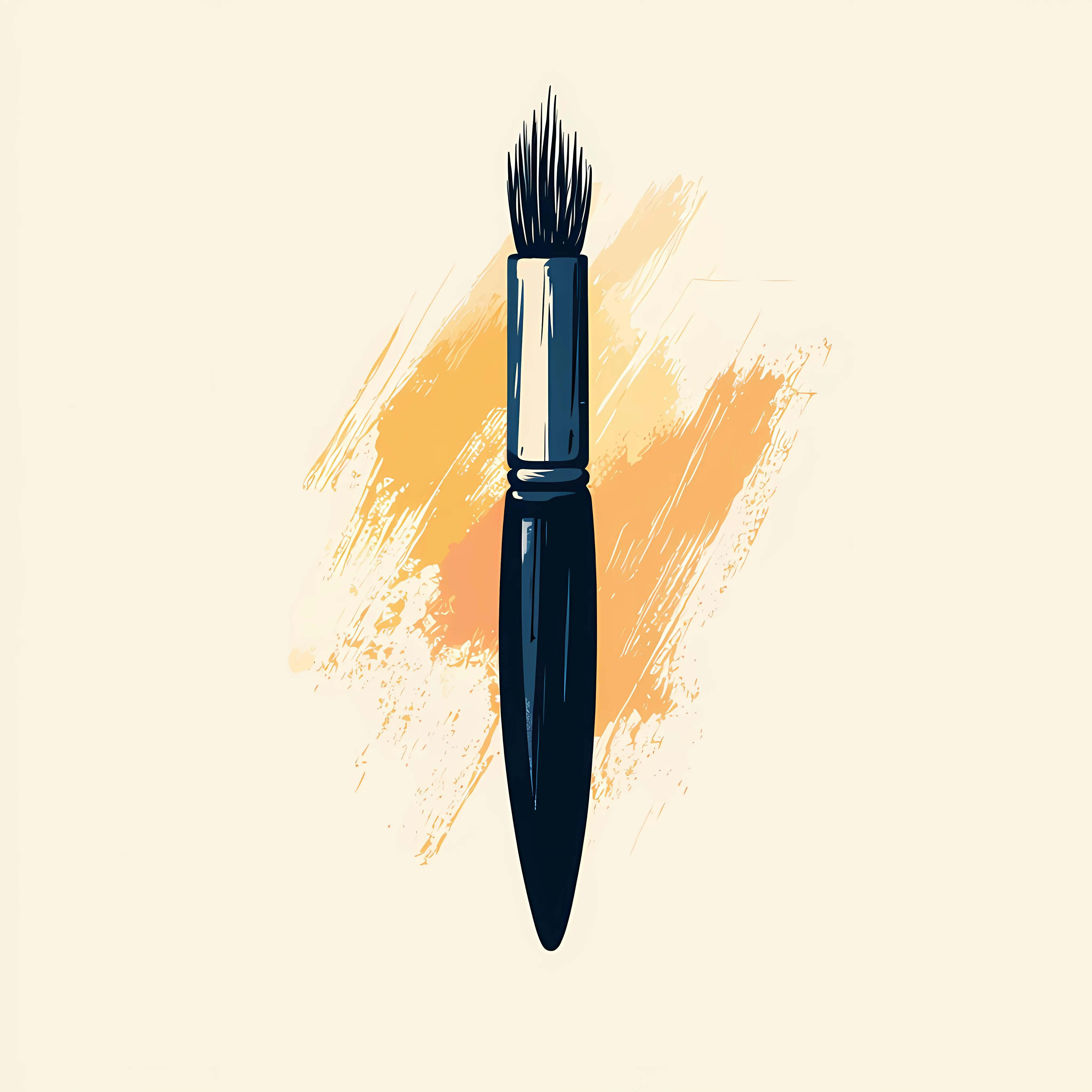 Abstract Paint Brush Vector Illustration — free download from Dotvec