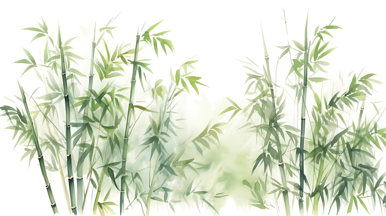 Hand-Drawn Bamboo Background Art — free download from Dotvec