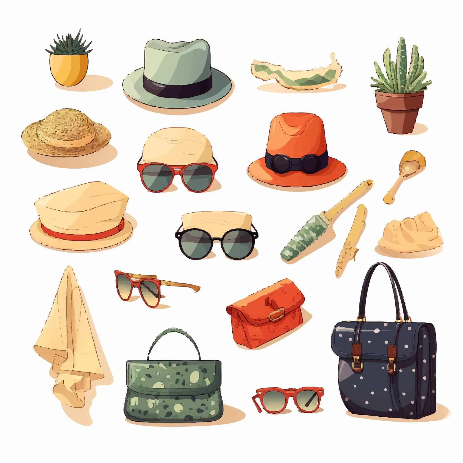 Stylish Women's Waist Bag Set and Handbags – free elegant bag image from Dotvec