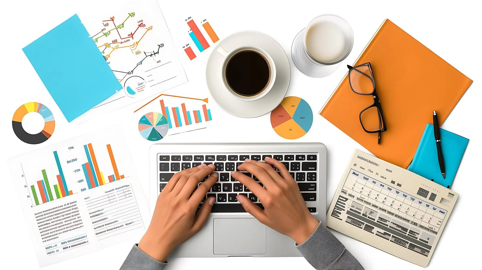 Focused Accountant Analyzing Company Data — free download from Dotvec