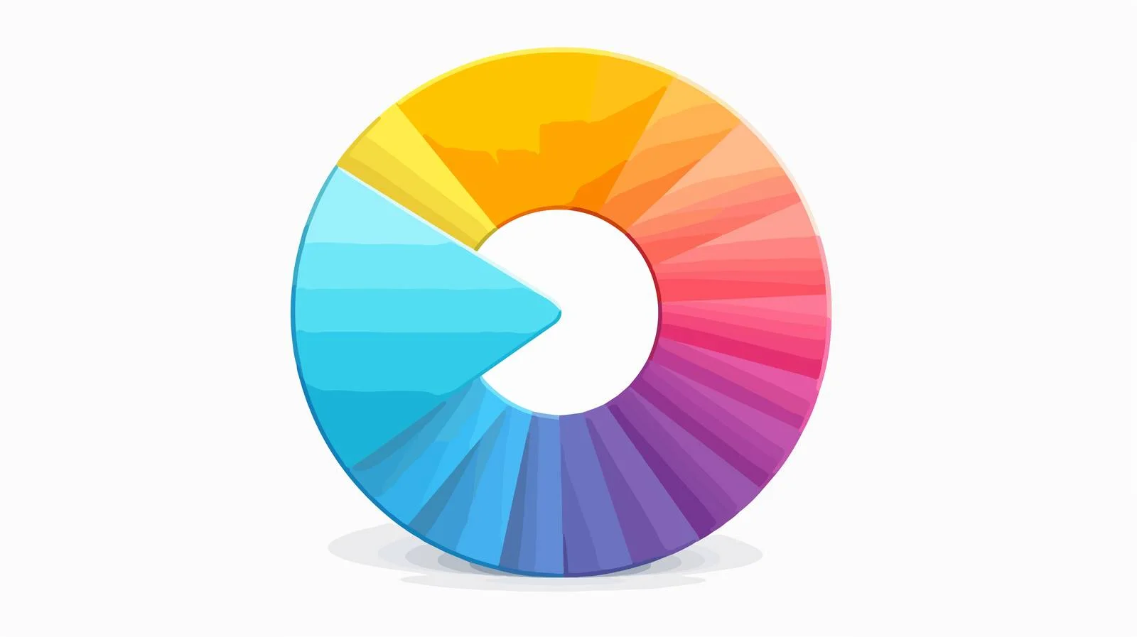 Colorful Addition Circular Icon — free download from Dotvec