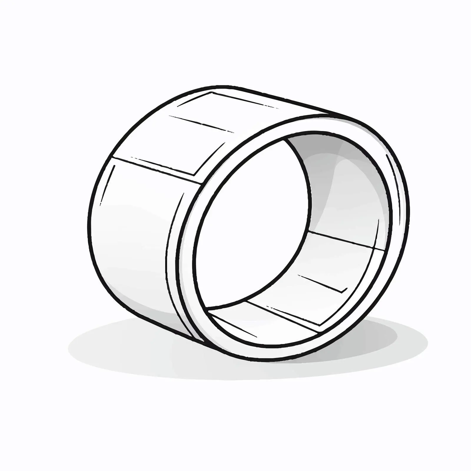 Cartoon Vector Illustration of Adhesive Tape — free download from Dotvec